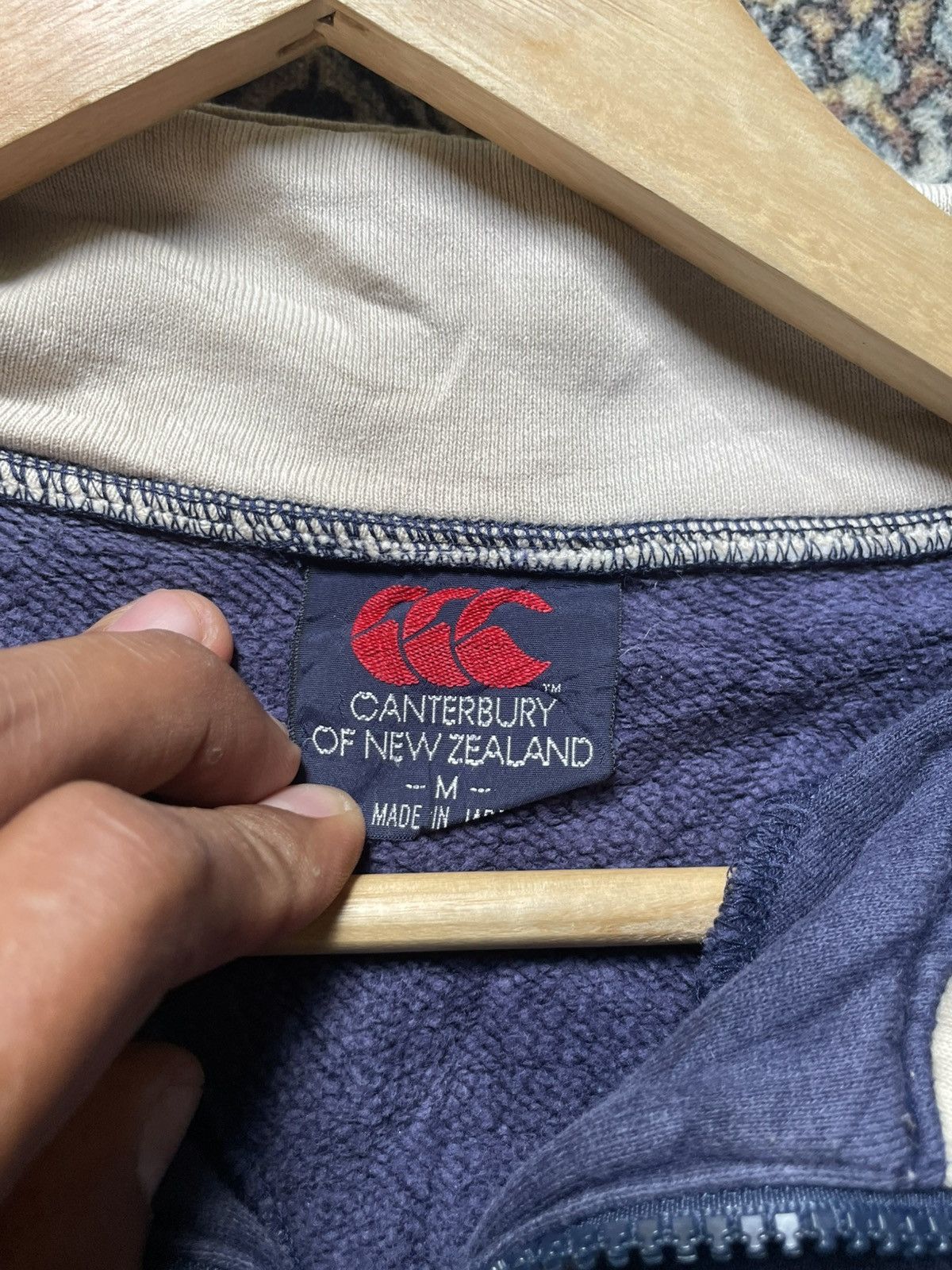 Canterbury of New Zealand Rare Vintage 00s Quarter Zip x Canterbury Of New Zealand Size US M / EU 48-50 / 2 - 4 Thumbnail