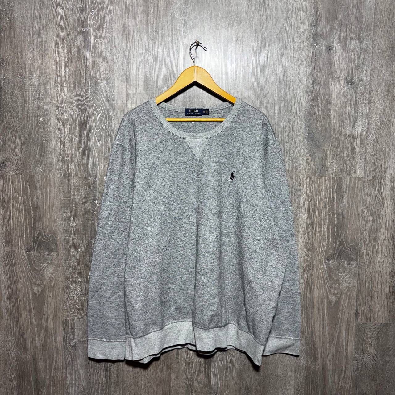Polo Ralph Lauren Polo Ralph Lauren Sweatshirt Grey Size US XL / EU 56 / 4 - 1 Thumbnail