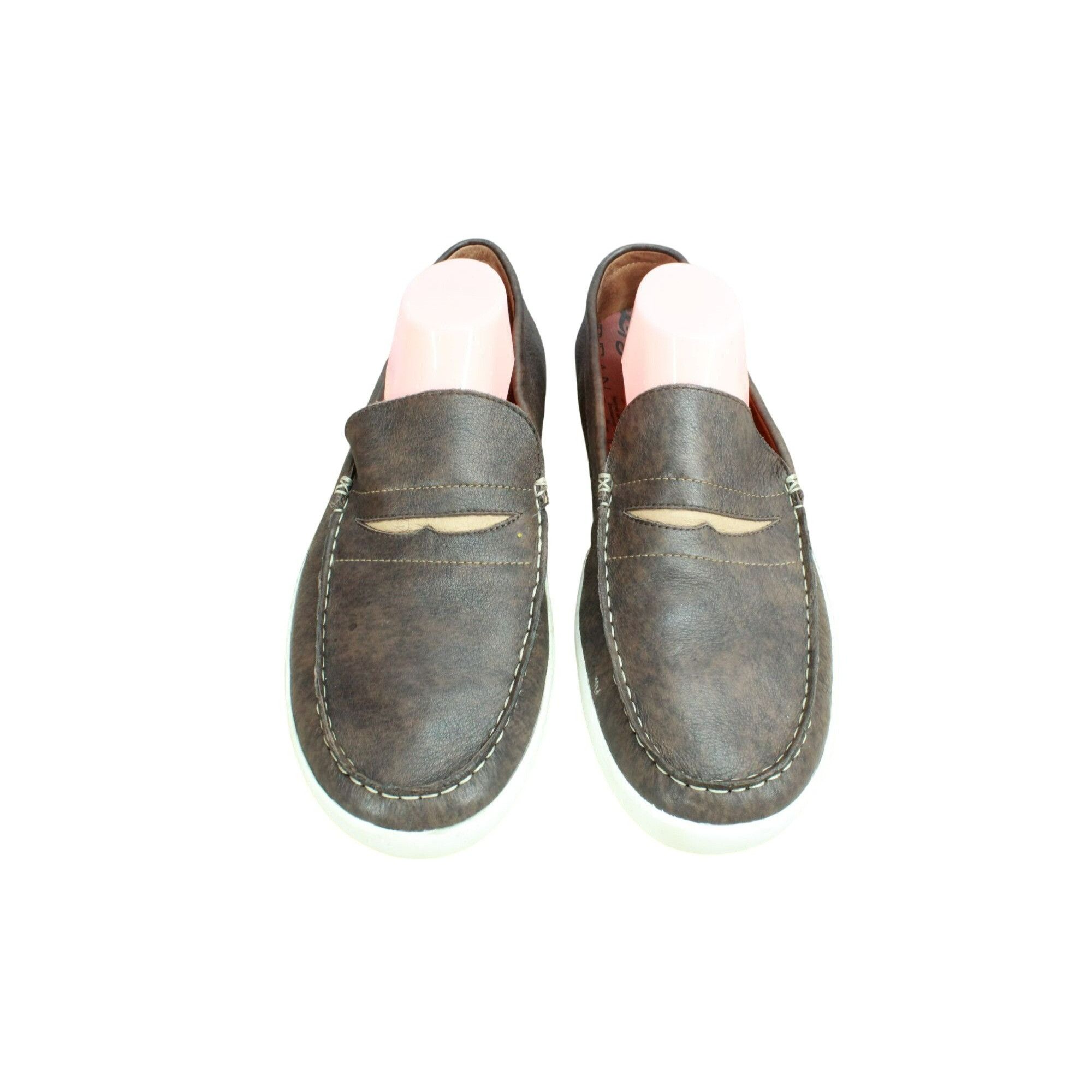 Leather LL Bean Mountainville Men's Slip On Penny Loafer Shoes Size US 13 / EU 46 - 5 Thumbnail