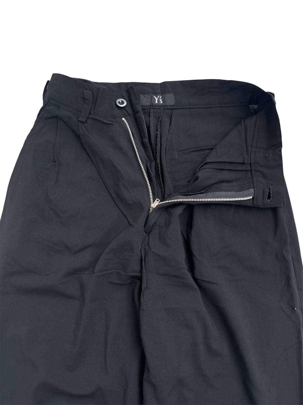 Yohji Yamamoto High Waist Pleated Trousers Size US 27 - 2 Thumbnail