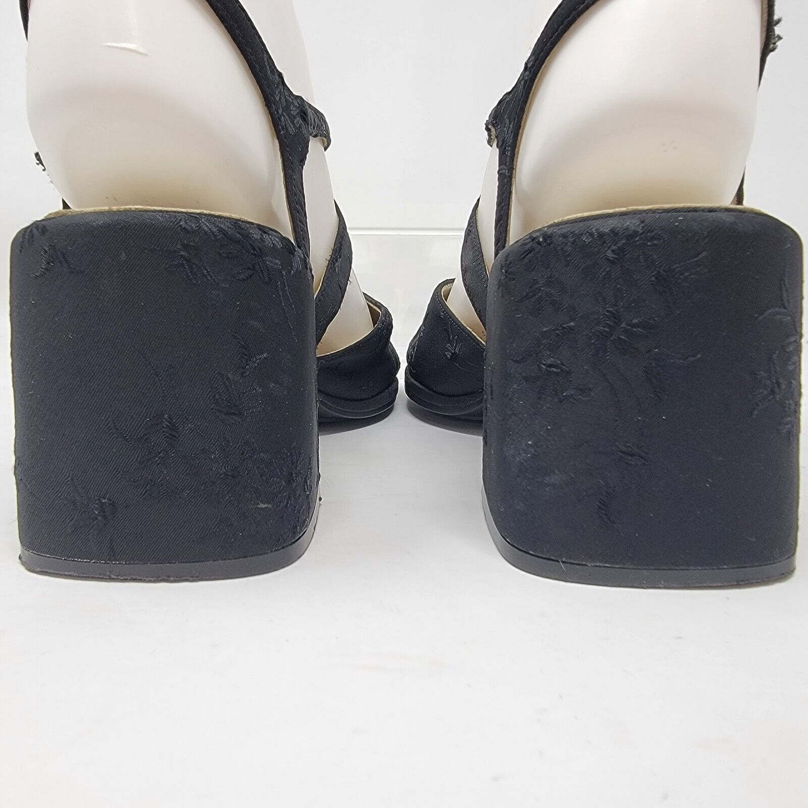 Kenneth Cole Unlisted Kenneth Cole Women's 7 Chunky Square Toe Y2K Shoes Size US 7 / IT 37 - 12 Thumbnail