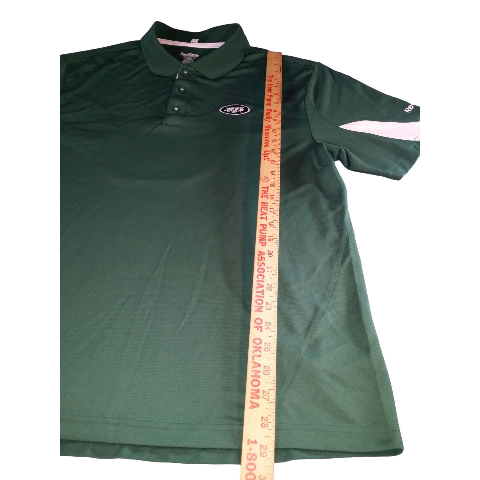 Reebok New York Jets Polo Men Sz L Player Edition Reebok NFL Green Size US L / EU 52-54 / 3 - 3 Thumbnail