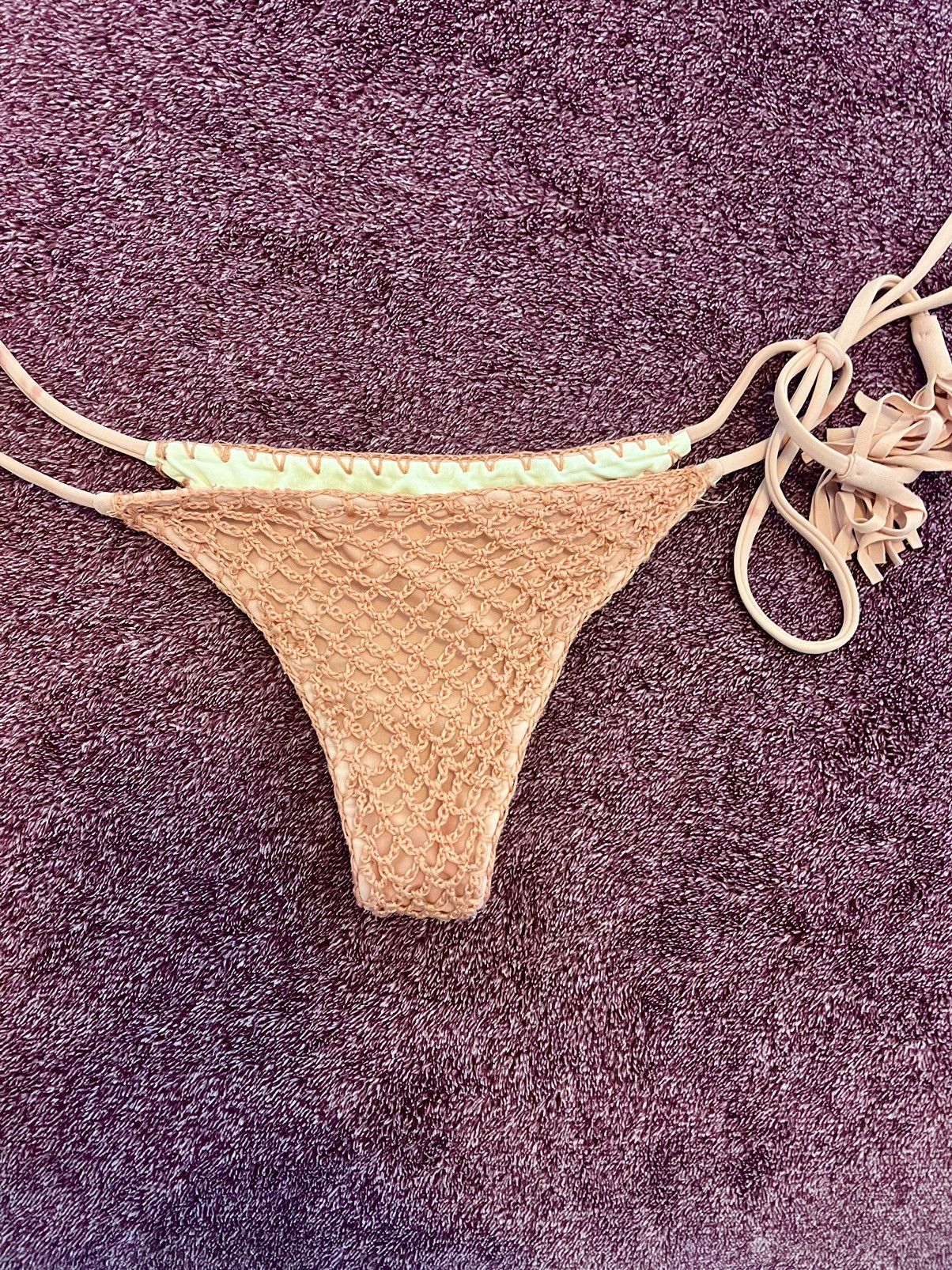 Zimmermann Acacia Lauie Crochet Bikini Bottom Size 27" / US 4 / IT 40 - 3 Thumbnail
