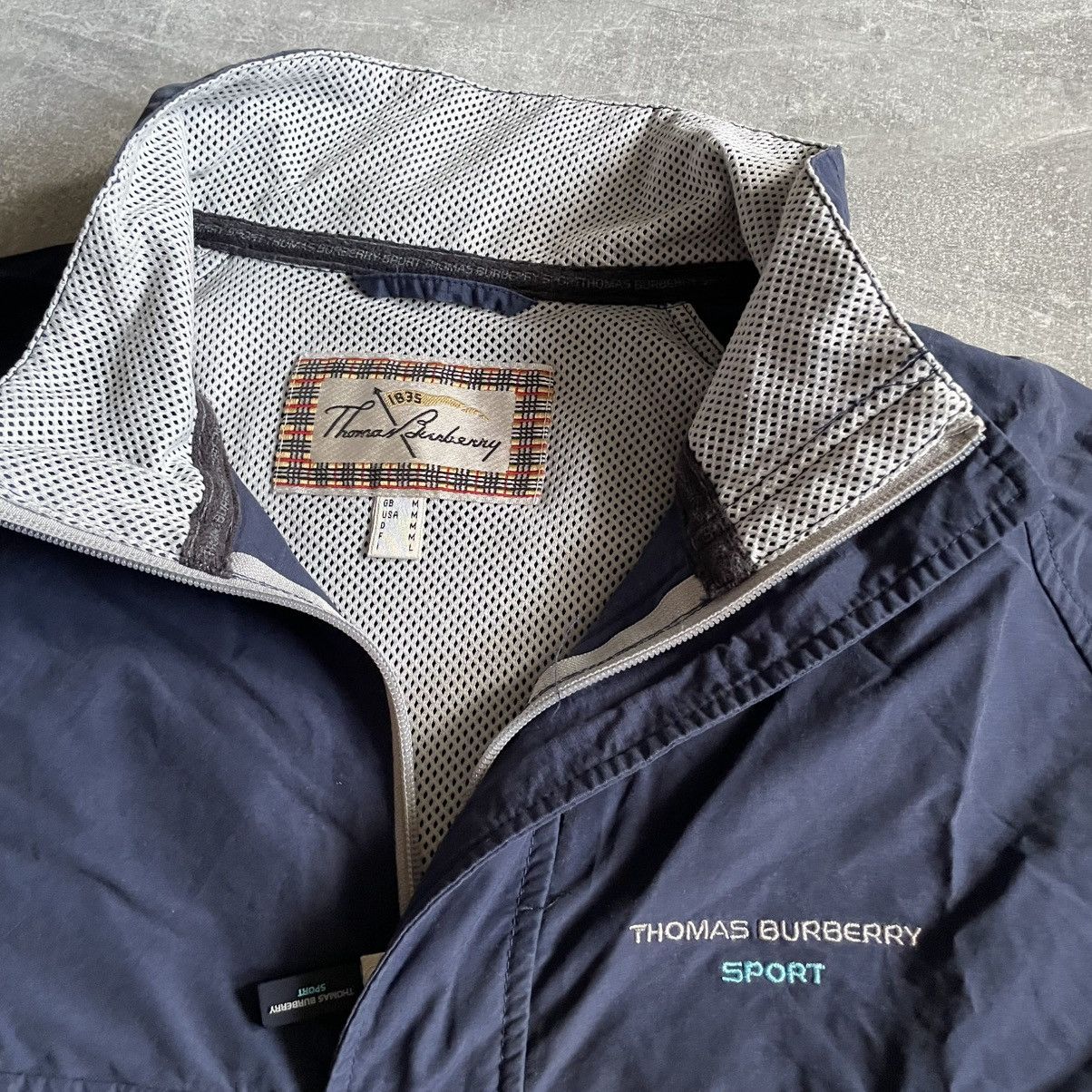 Burberry Thomas Burberry vintage 90s anorak jacket burberry london Size US M / EU 48-50 / 2 - 2 Thumbnail