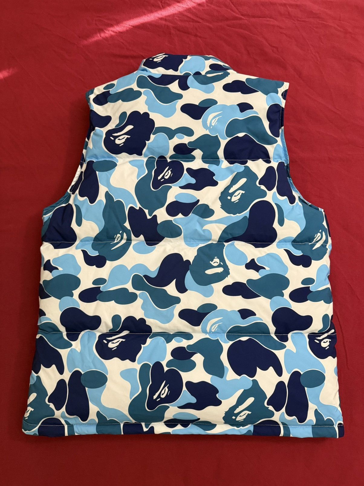 Bape Bape ABC blue camo reversible Vest Size US M / EU 48-50 / 2 - 2 Thumbnail