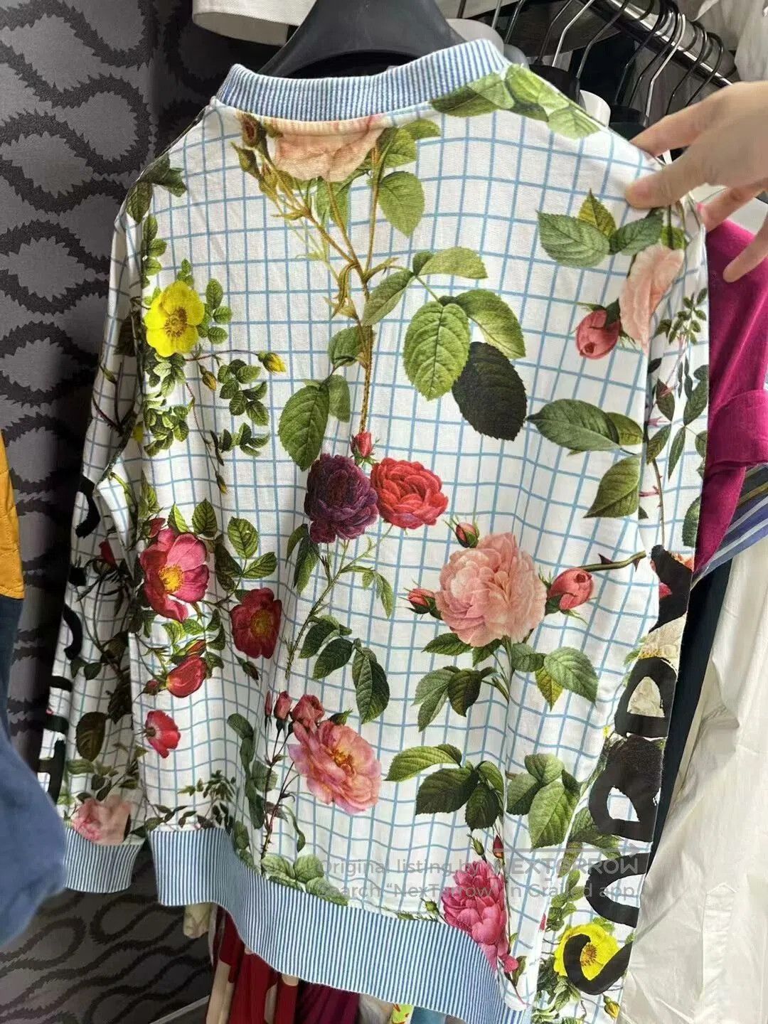 Vivienne Westwood vivienne westwood floral sweatshirt with saturn design. Size M / US 6-8 / IT 42-44 - 1 Thumbnail