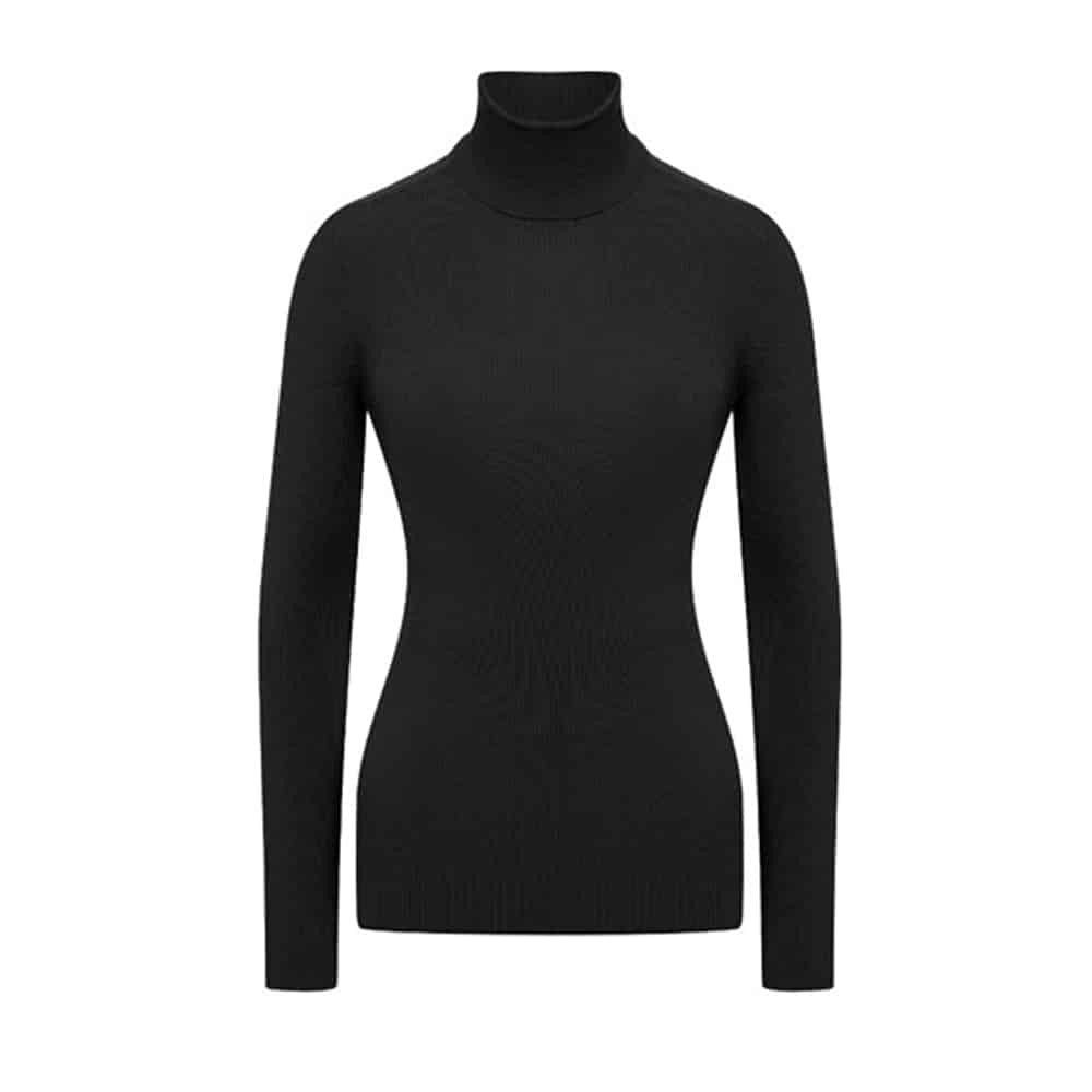 Tom Ford o1loc1c0924 MAK840 Alpaca Wool V-neck Sweater in Black Size L / US 10 / IT 46 - 1 Thumbnail
