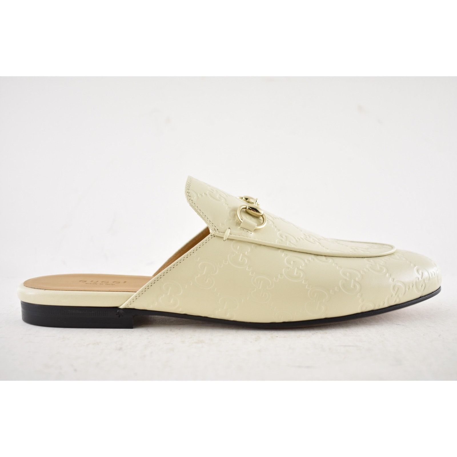 Gucci Gucci Princetown New Ivory GG Monogram Slide Loafer 36.5 Size US 6.5 / IT 36.5 - 2 Thumbnail