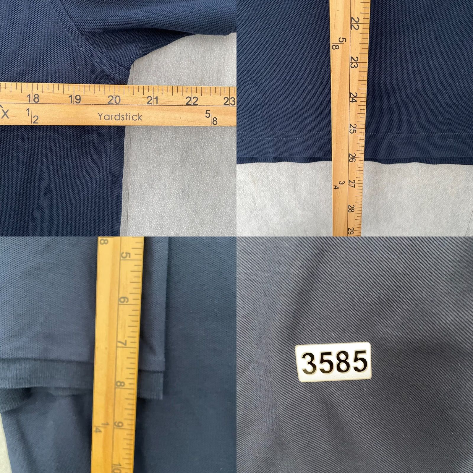 Bark James Bark Shirt Polo Short Sleeve Preppy Mens Blue Cotton M Size US M / EU 48-50 / 2 - 8 Thumbnail