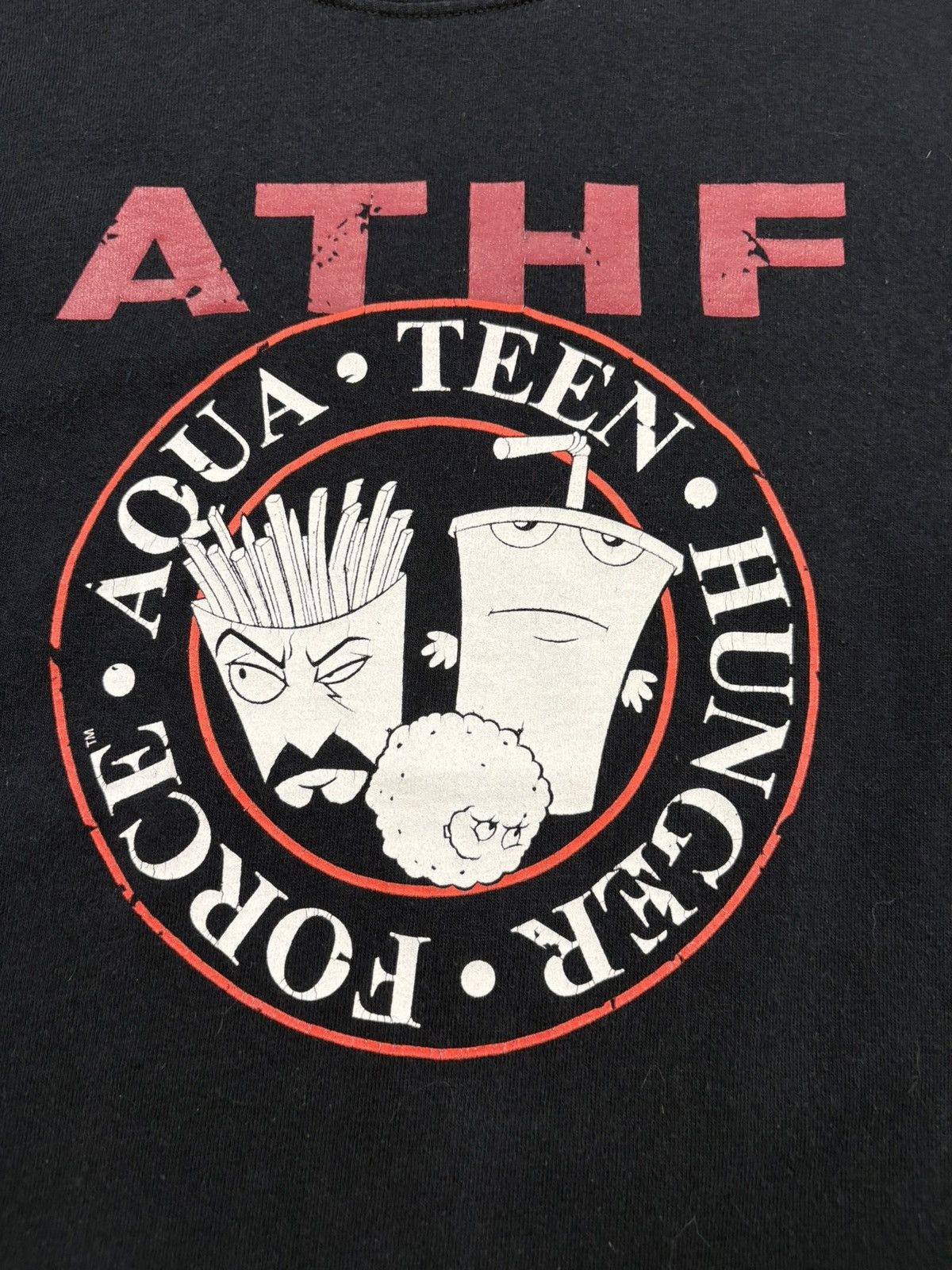 Cartoon Network Vintage 2005 Aqua Teen Hunger Force ATHF Graphic T-Shirt 00s Size US S / EU 44-46 / 1 - 6 Thumbnail
