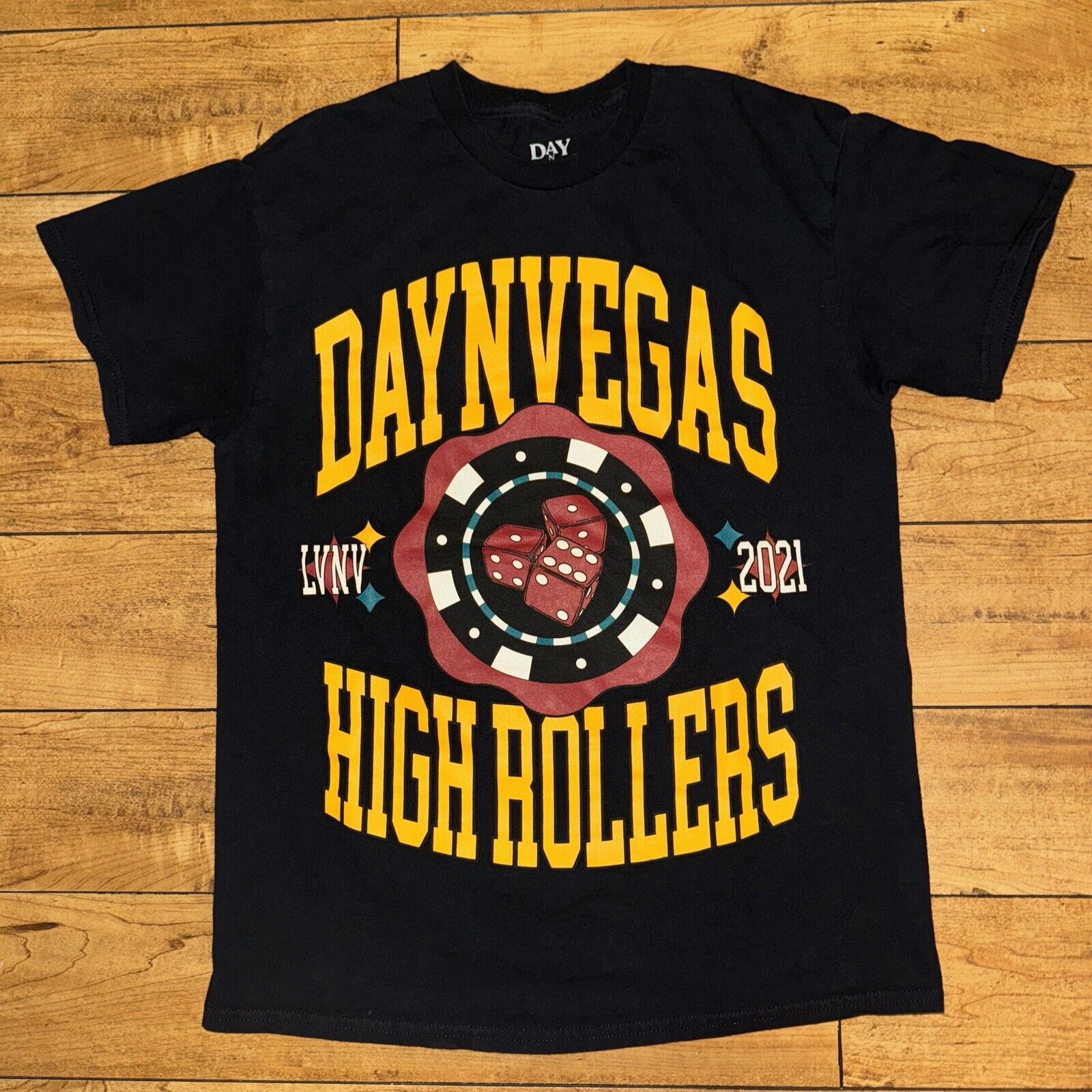 Band Tees × Vintage 2021 Day N Vegas Festival T-Shirt Black Medium 19x26 Size US M / EU 48-50 / 2 - 1 Thumbnail