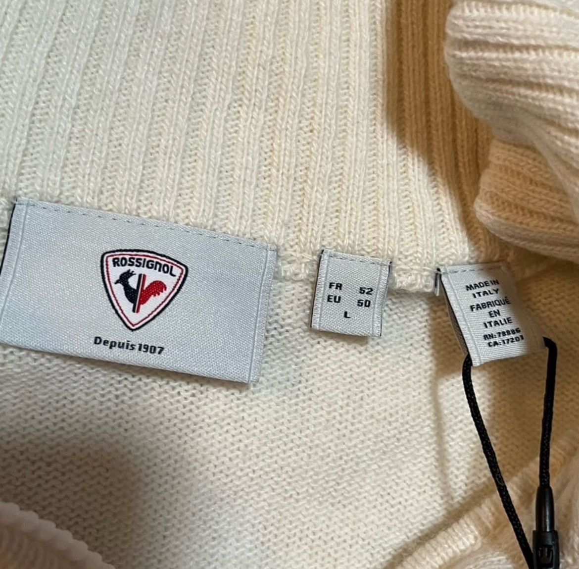 Other ROSSIGNOL SIGNATURE SLEEVE KNIT white Size US L / EU 52-54 / 3 - 5 Thumbnail