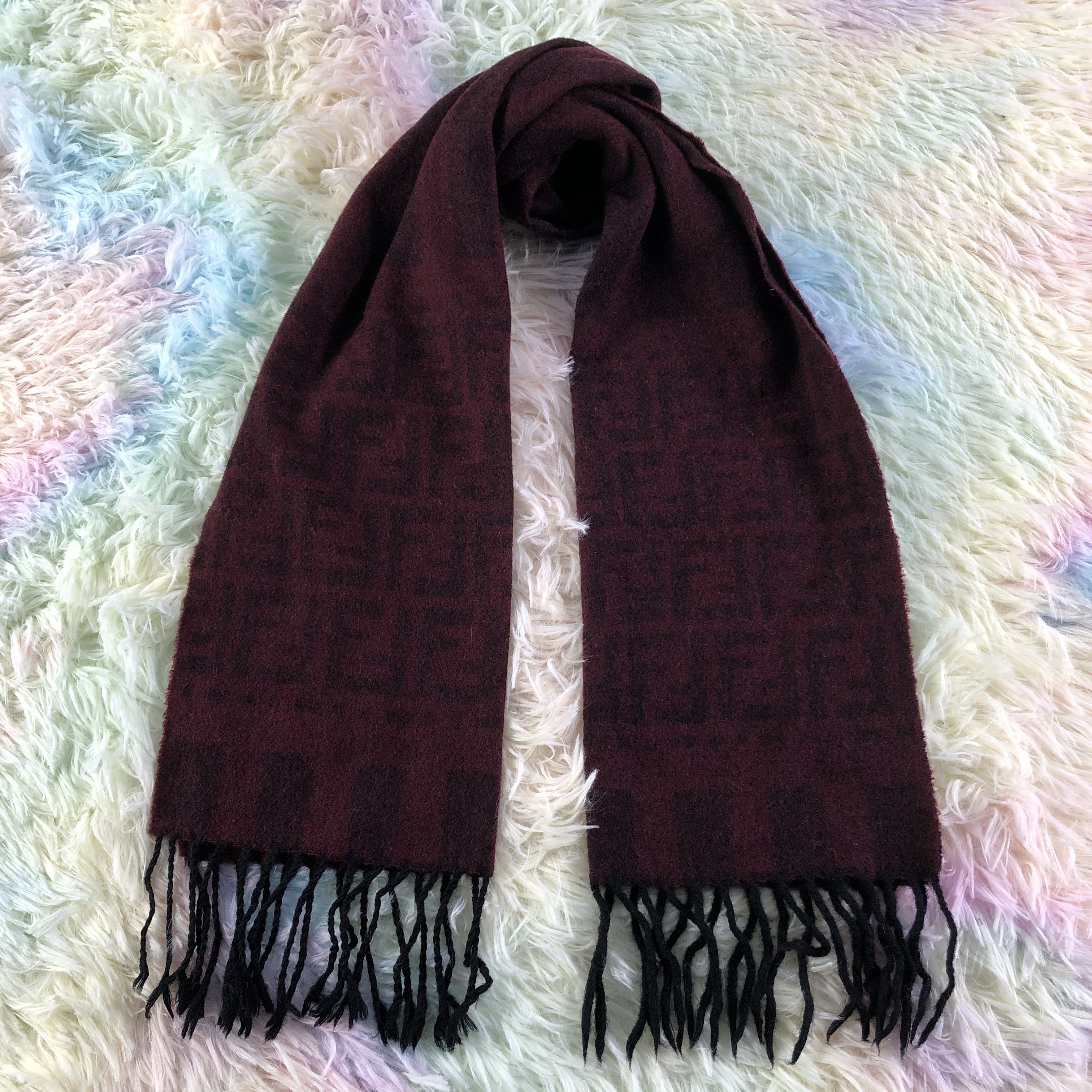 Vintage Fendi Scarf / Muffler / Neckwear Size ONE SIZE - 1 Thumbnail