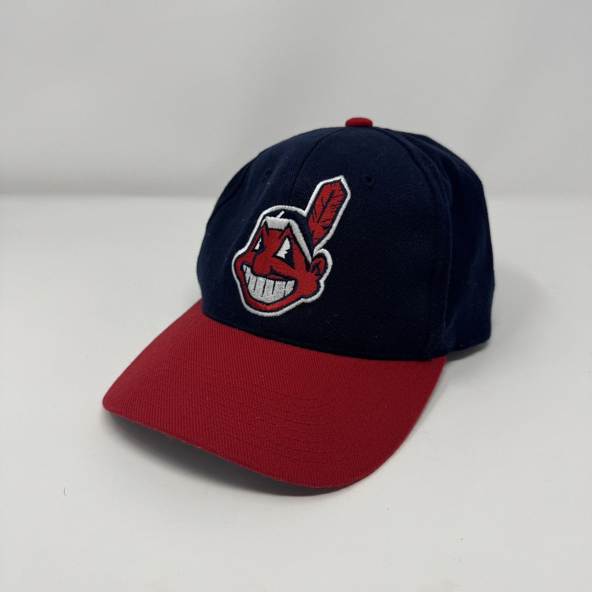 MLB Vintage Sports Specialties Cleveland Indians Chief Wahoo Hat Size ONE SIZE - 1 Thumbnail
