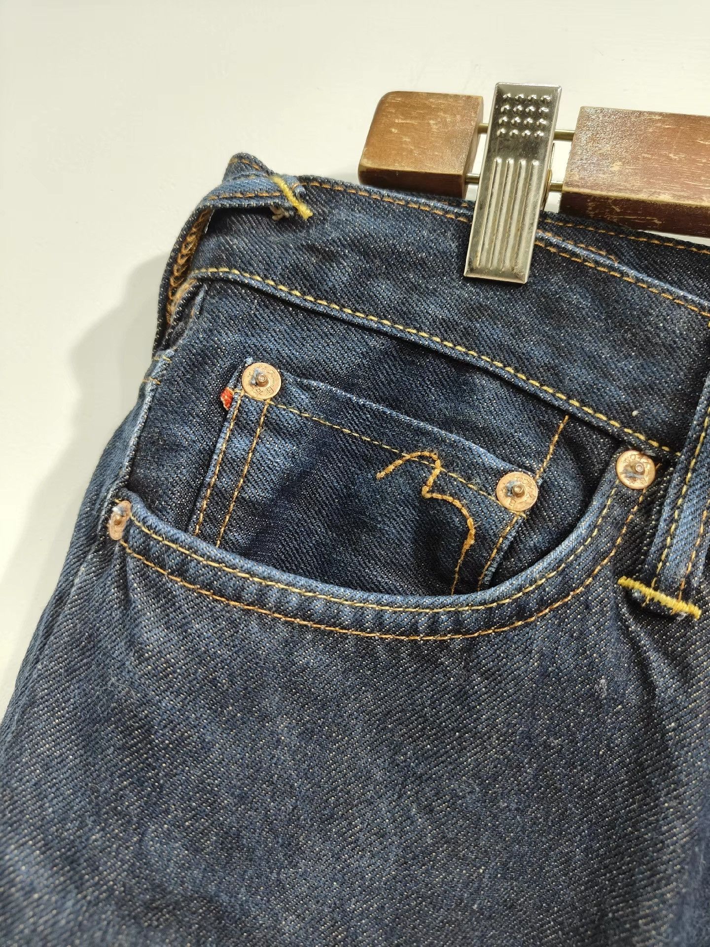 Evisu Evisu Men's Jeans K29 Size US 30 / EU 46 - 4 Thumbnail