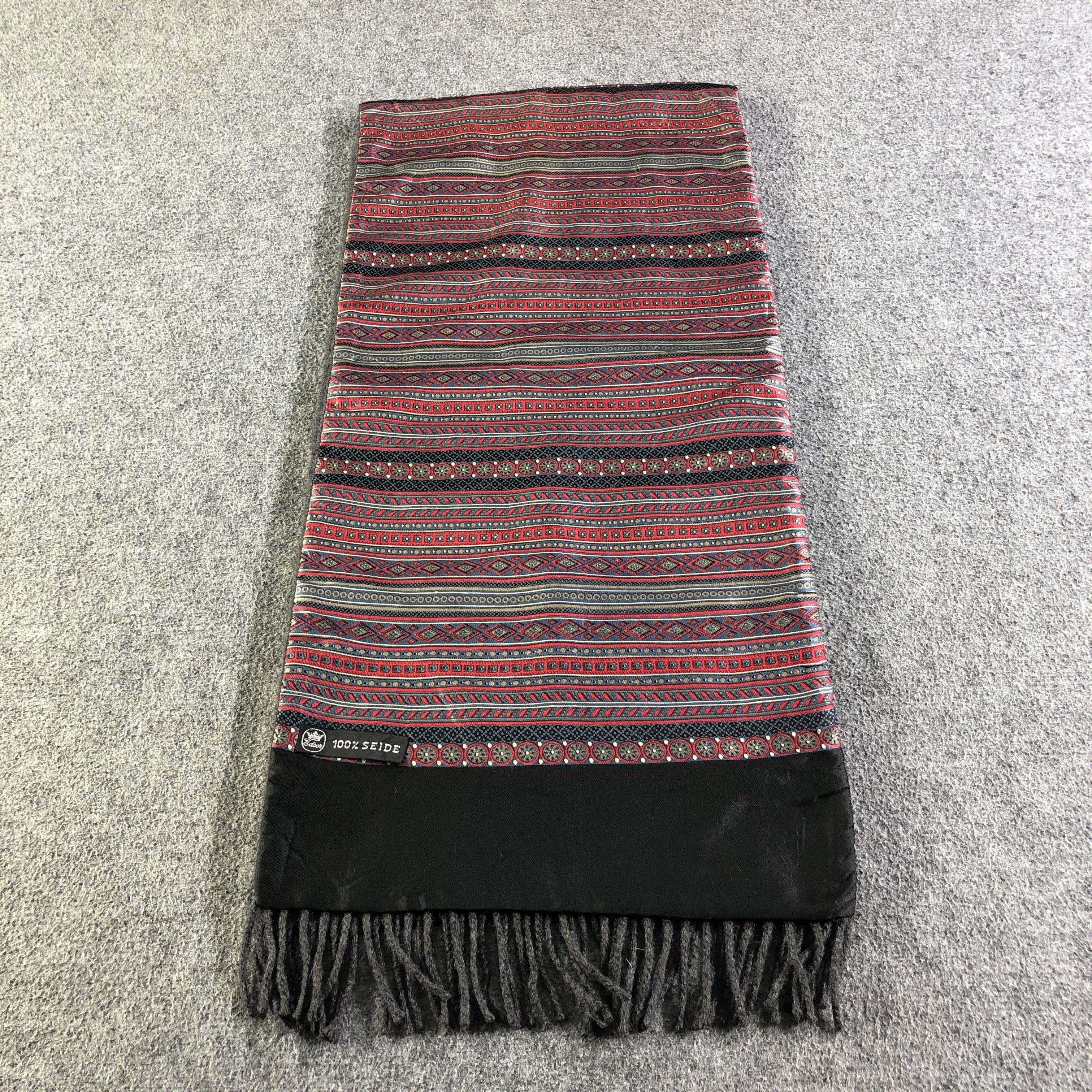 Vintage Luxury Design Silk/Cashmere Scarf Muffler Neckwear V2811 Size ONE SIZE - 2 Thumbnail
