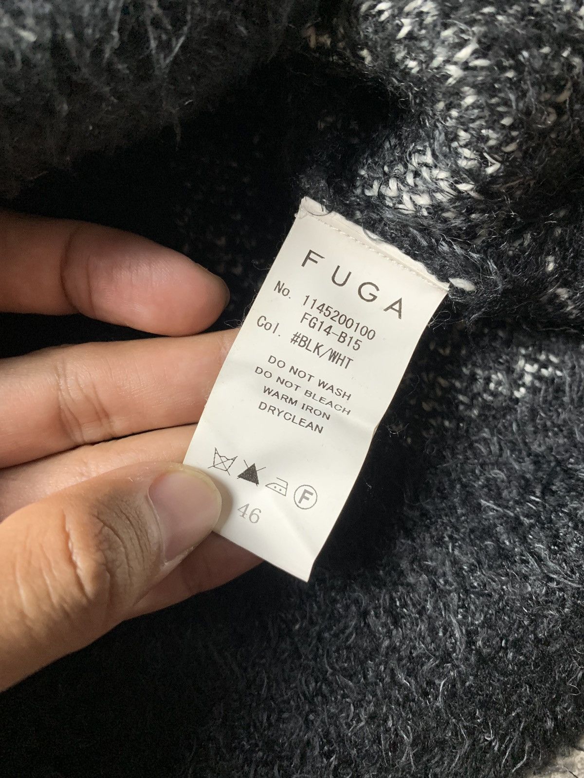 GOSTAR DE FUGA 2000s Gostar De Fuga Mohair Fuzy Knitwear Size US S / EU 44-46 / 1 - 7 Thumbnail