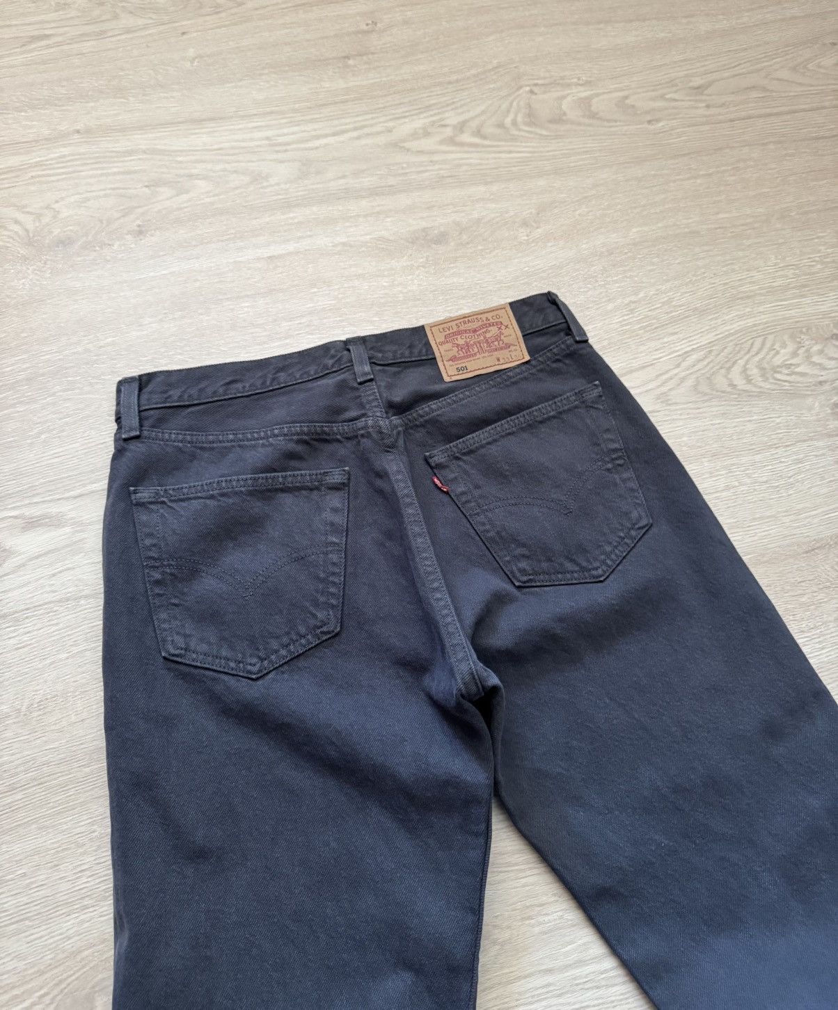Levi's Vintage 90’s Levi’s 501 Iconic Made In USA Pants Size US 33 - 4 Thumbnail