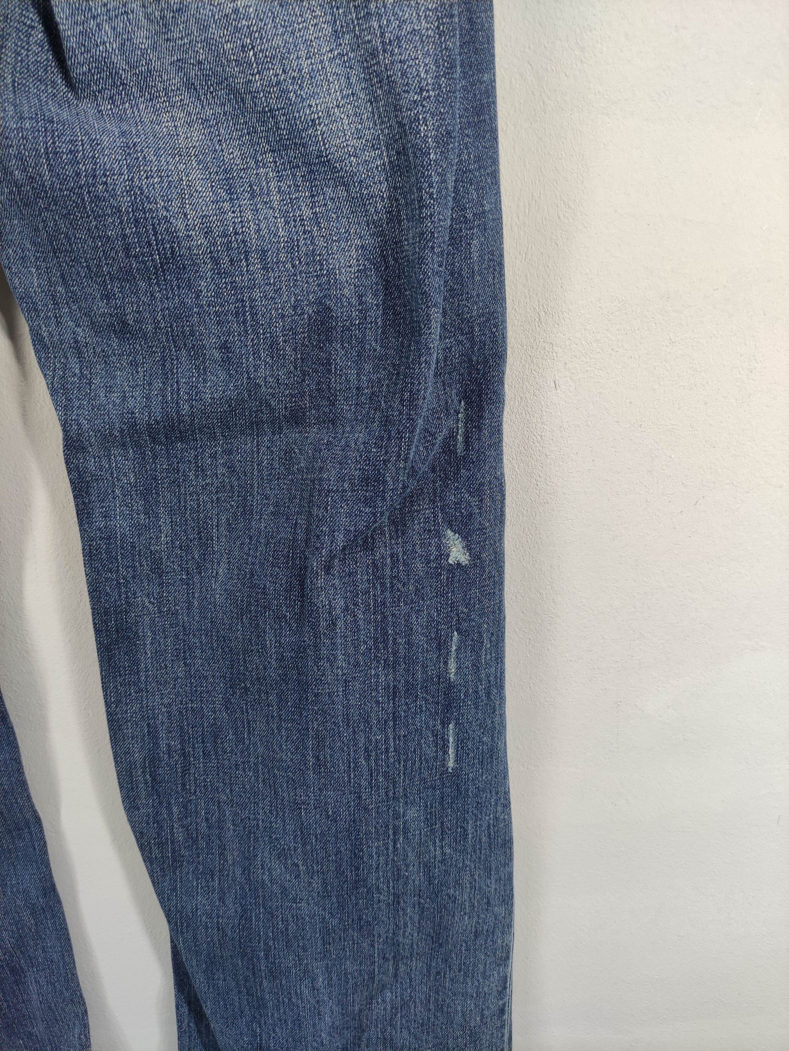Japanese Brand Vintage Uj Jeans Distressed Denim Size US 32 / EU 48 - 9 Thumbnail