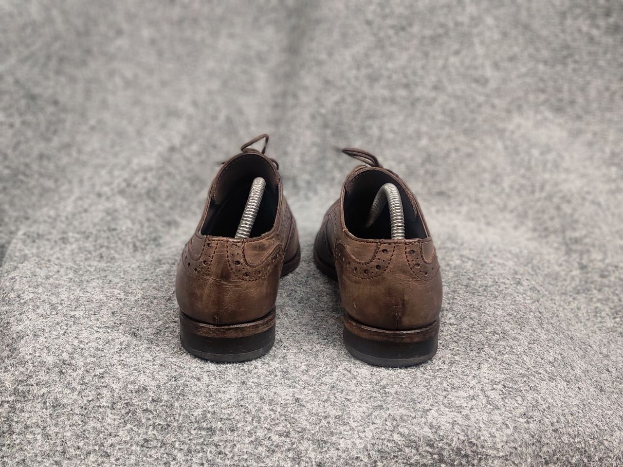 MoMA Moma Italy Design Luxe Oxford Dress Shoes Leather Brown Size US 10 / IT 40 - 10 Thumbnail