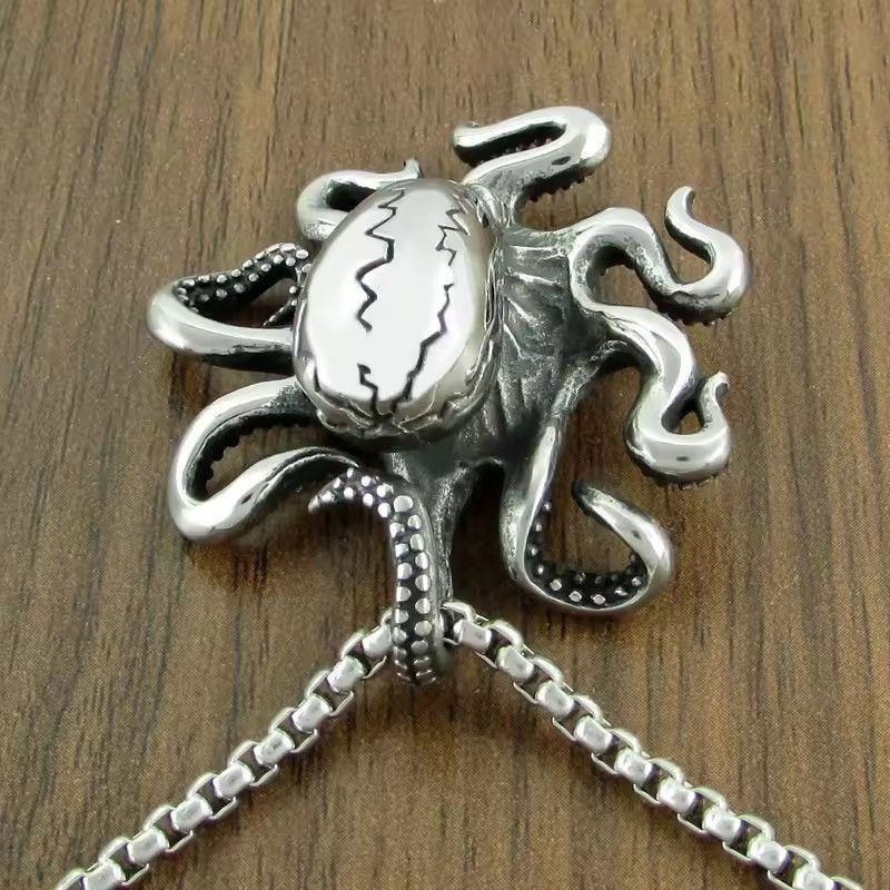 Jewelry Octopus Pendant Necklace Size ONE SIZE - 3 Thumbnail