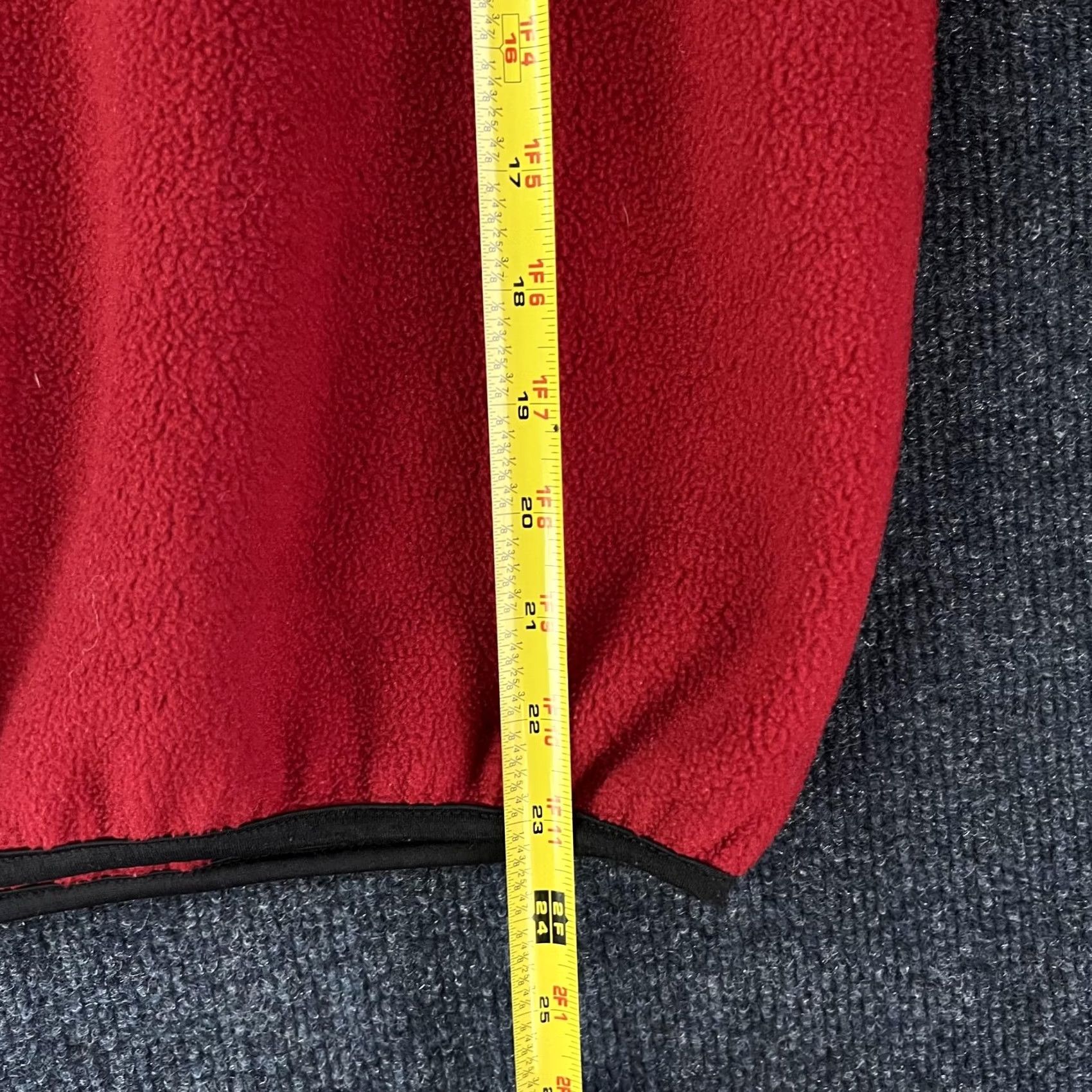 Champion Champion Sweatshirt Pullover Mens M Red 1/4 Zip Fleece Casual Athletic Size US M / EU 48-50 / 2 - 6 Thumbnail
