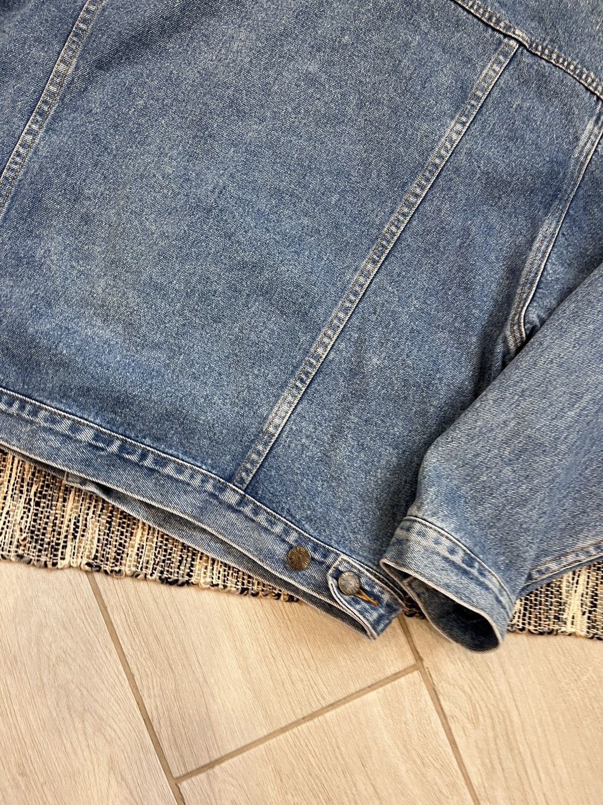 Levi's × Vintage Vintage ninty 9 Denim Jacket cropped workwear 90s Size US M / EU 48-50 / 2 - 14 Thumbnail