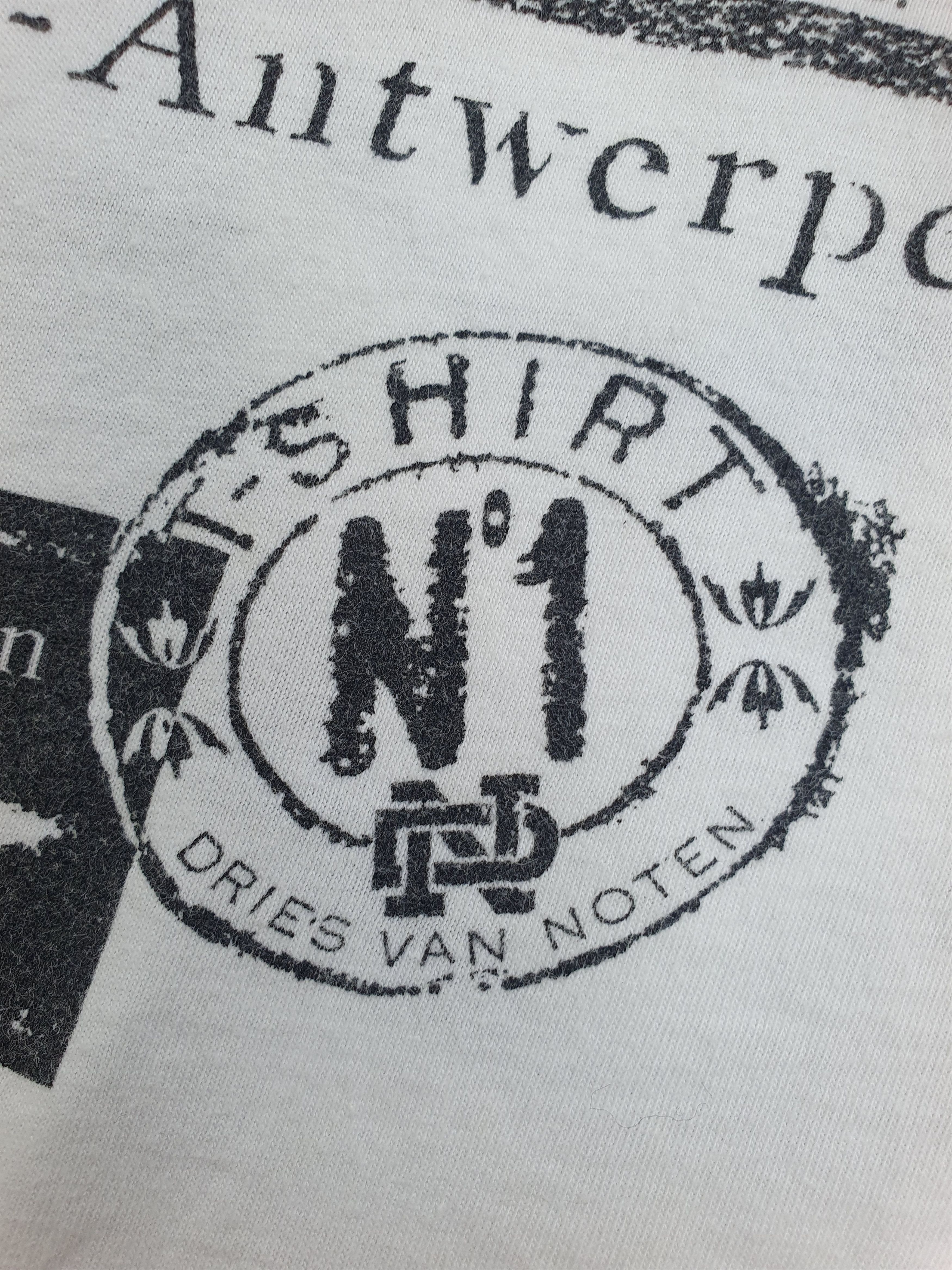 Dries Van Noten 1980s Antwerp Tribute T-Shirt Size US M / EU 48-50 / 2 - 4 Thumbnail
