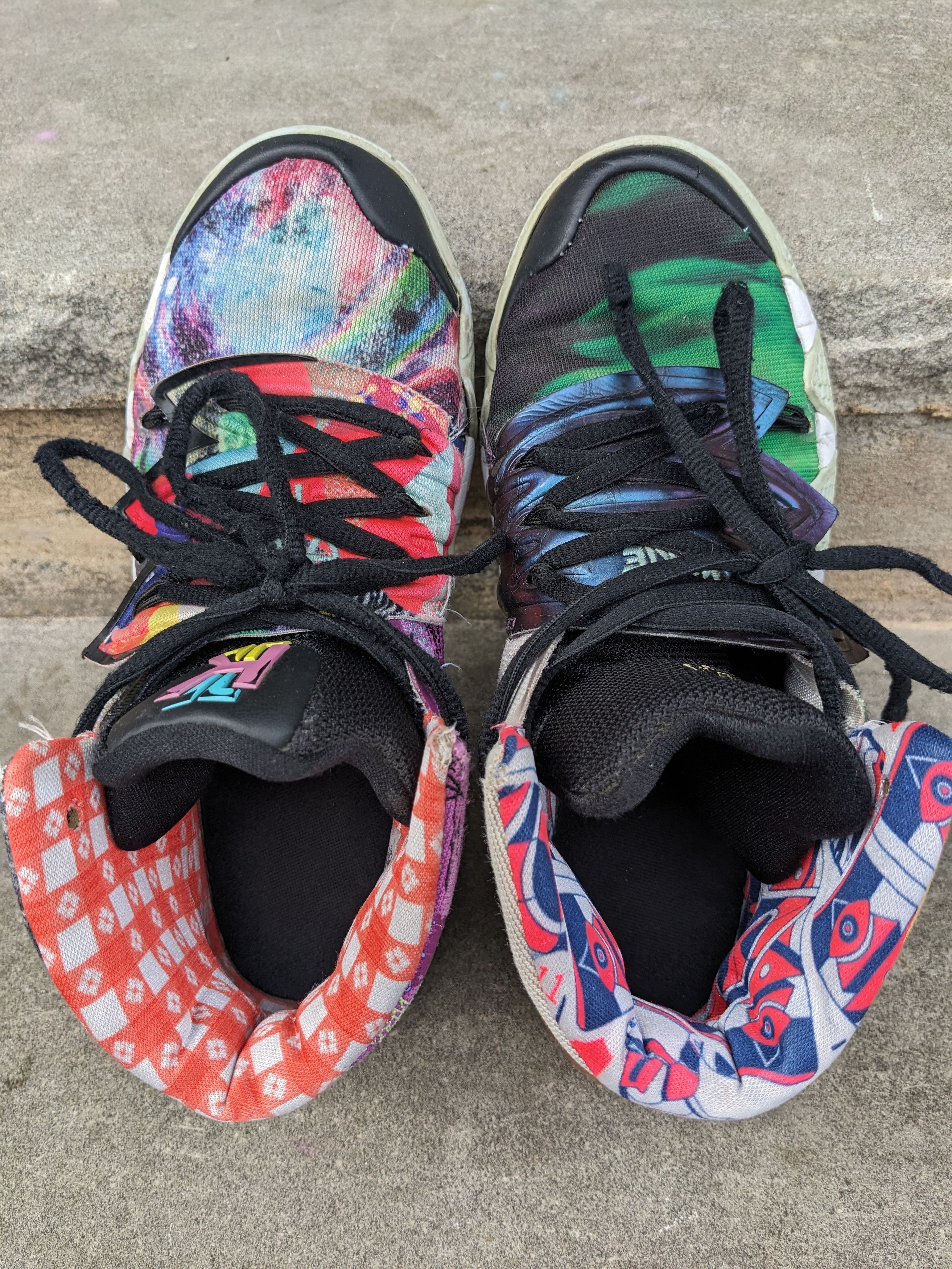 Designer × Nike Kyrie Sneakers Spongebob S2 CV0097-900 Kybrid 5 Youth 4.5Y Size US 5 / EU 37 - 3 Thumbnail
