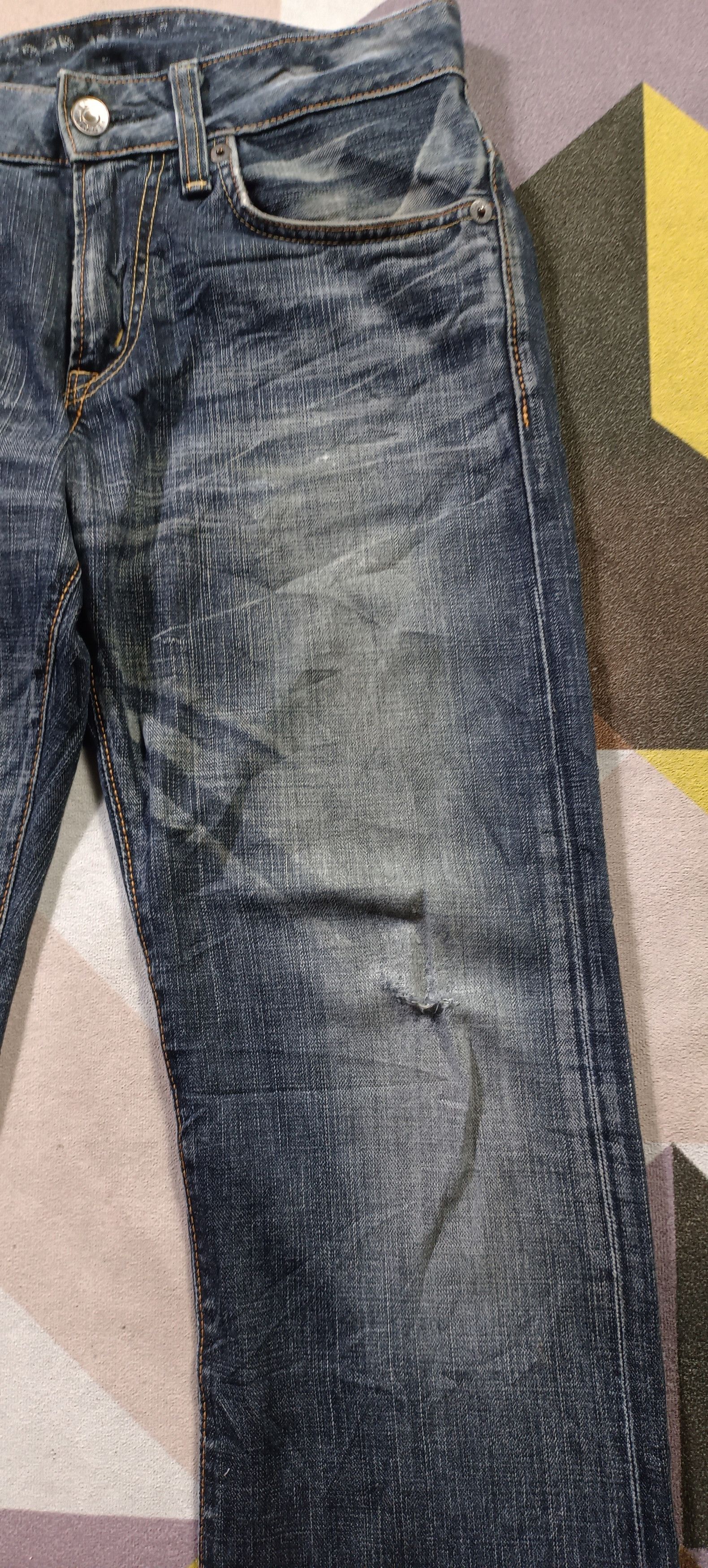 Edwin Vintage Edwin Blue Trip Edgeline 503 Distressed Denim Size US 32 / EU 48 - 7 Thumbnail