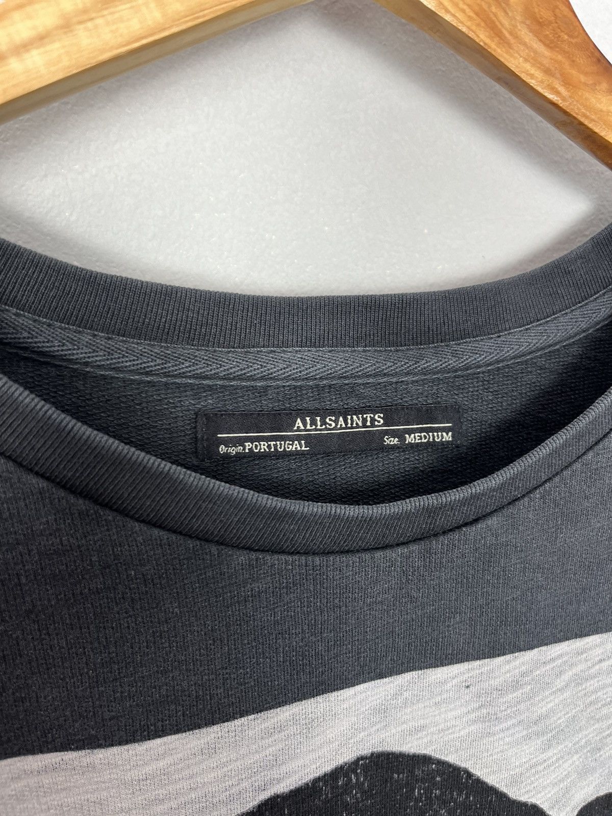 Allsaints Allsaints Non LS Sweat Dyed Cotton Sweatshirt Size M / US 6-8 / IT 42-44 - 6 Thumbnail