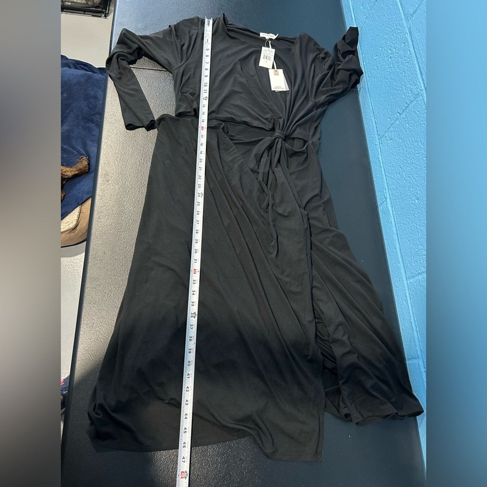 Good American Good American Ring Cutout Slit Midi Dress Black NWT 5XL Size 4XL / US 24-26 - 8 Thumbnail