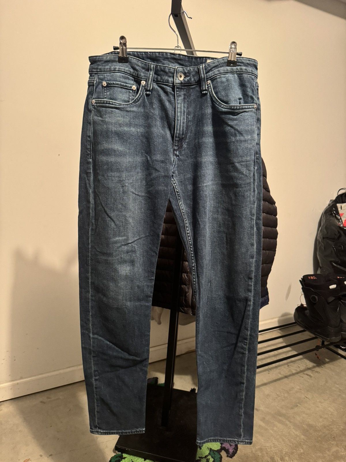 Rag & Bone Rag & Bone Blue Denim Jeans (Fit 3 Classic) Size US 31 - 1 Thumbnail