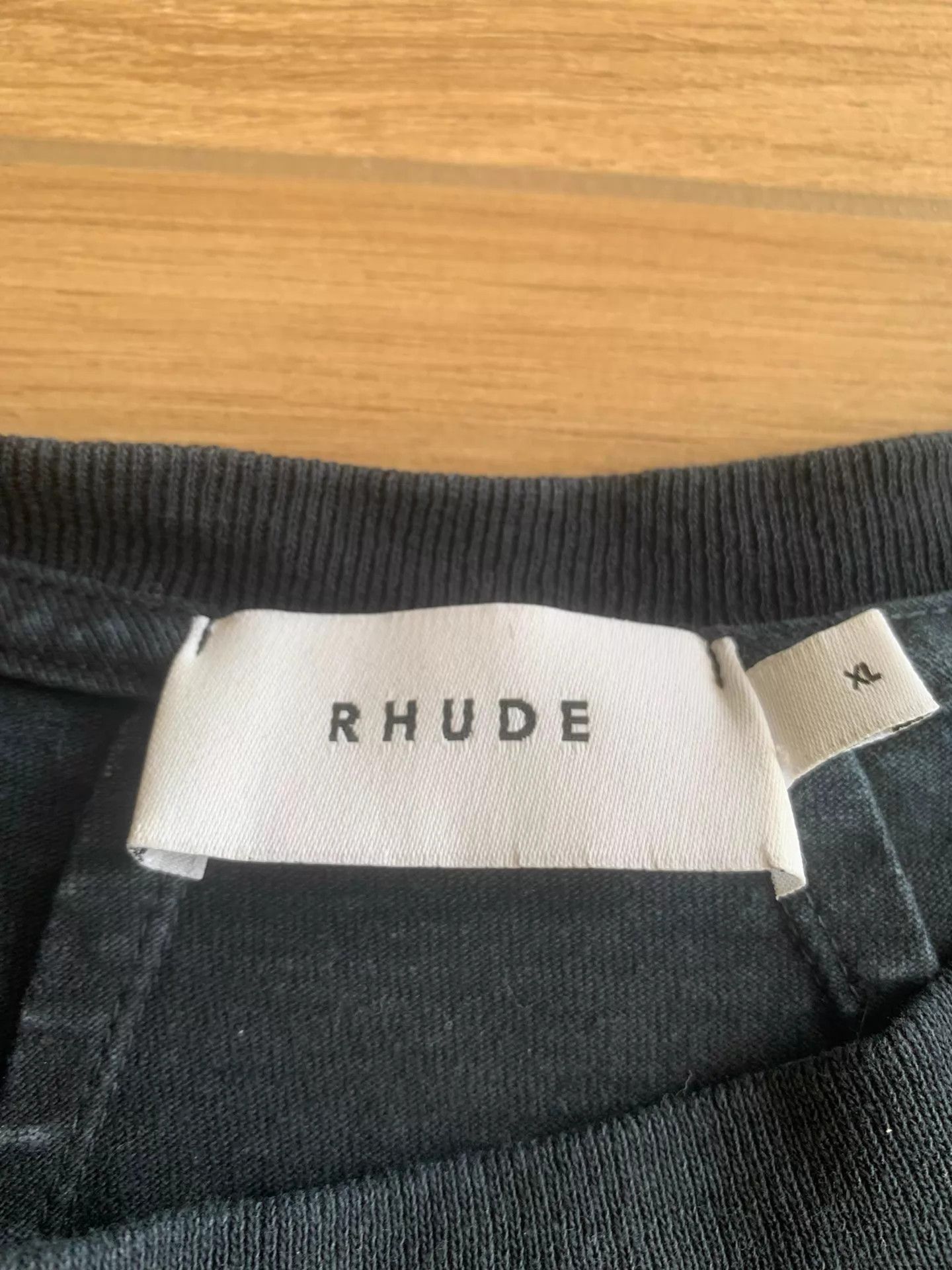 Rhude RHUDE Logo Print Short Sleeve T-Shirt Men's XL Size US XL / EU 56 / 4 - 3 Thumbnail