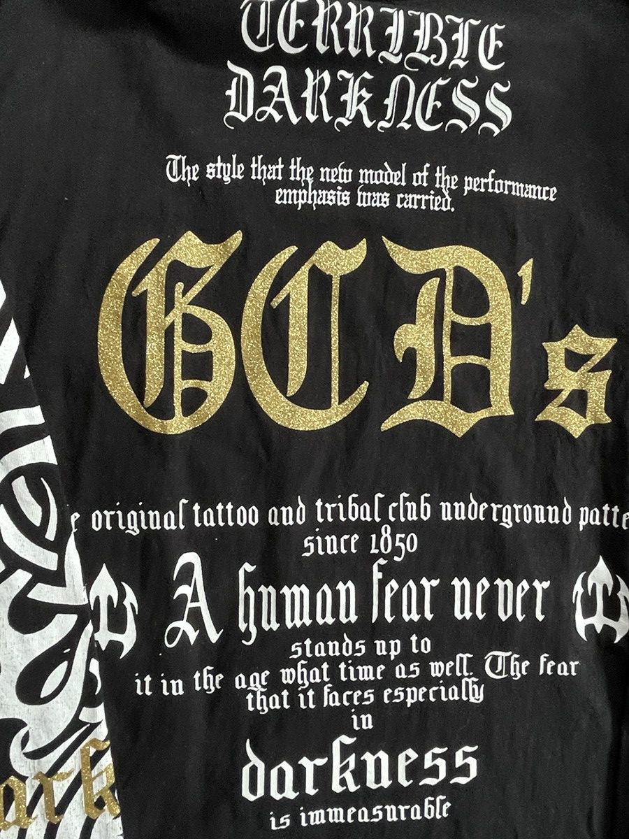 If Six Was Nine 2000s Japanese archive Glitter Poem Dragon Long Sleeve Tee Size US M / EU 48-50 / 2 - 9 Thumbnail
