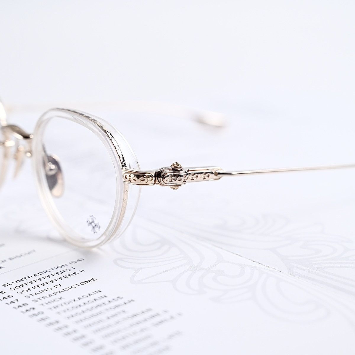 Chrome Hearts CHROME HEARTS SEX T-9 GLASSES Size ONE SIZE - 3 Thumbnail