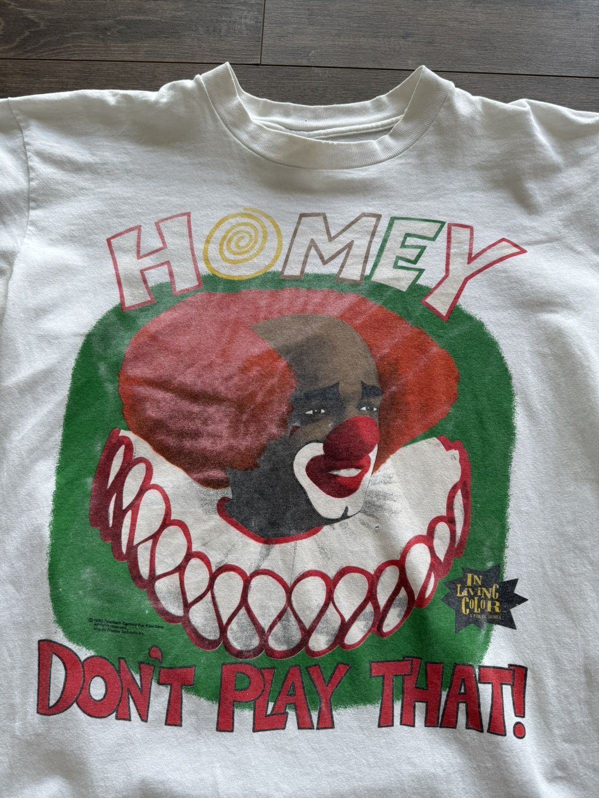 Other Vintage 90’s Living In Colour Homey The Clown T-Shirt Size US L / EU 52-54 / 3 - 2 Thumbnail