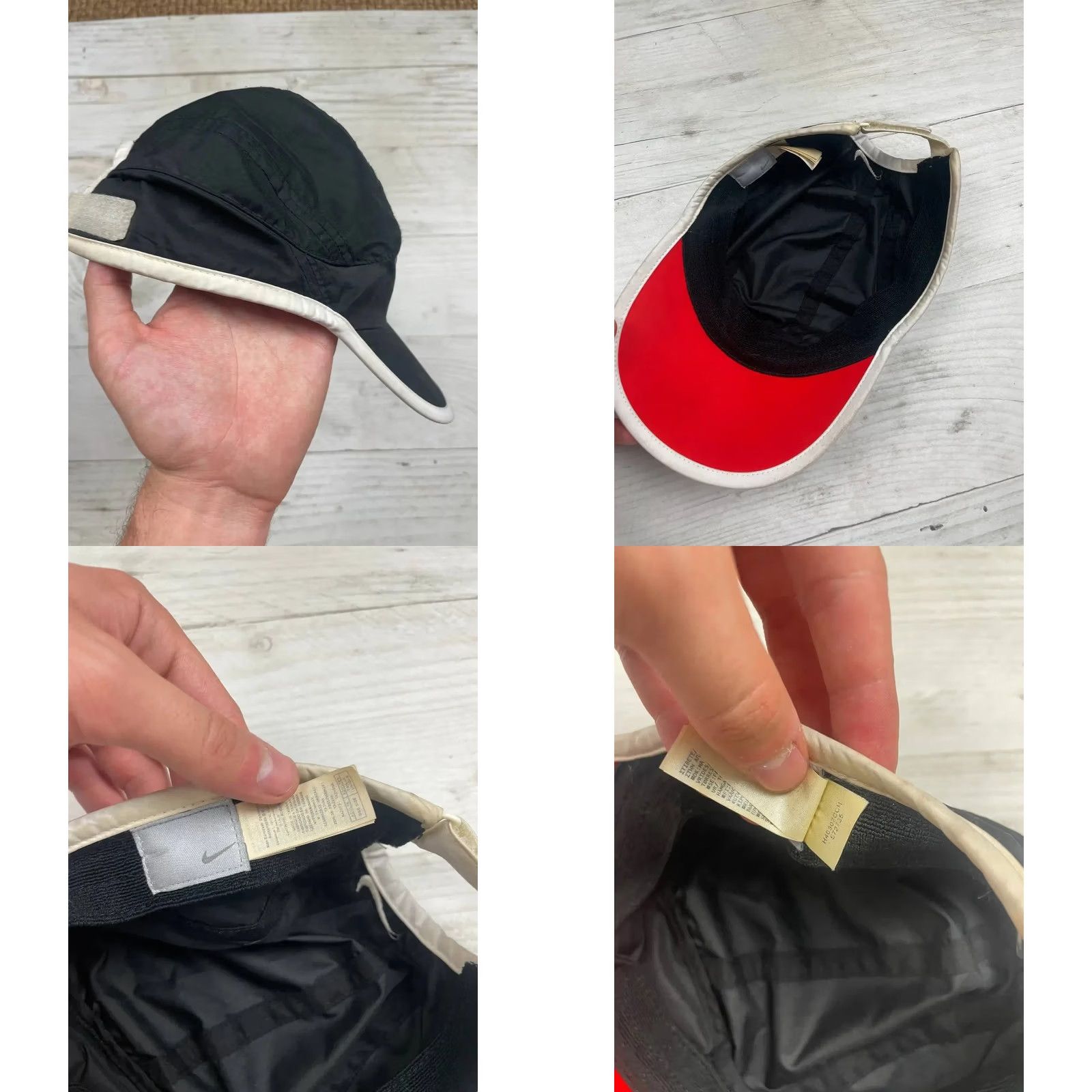Nike VINTAGE Nike TN Cap Drill Hat One Size Black Men's Baseball Cap Adjustable Cap Size ONE SIZE - 8 Thumbnail