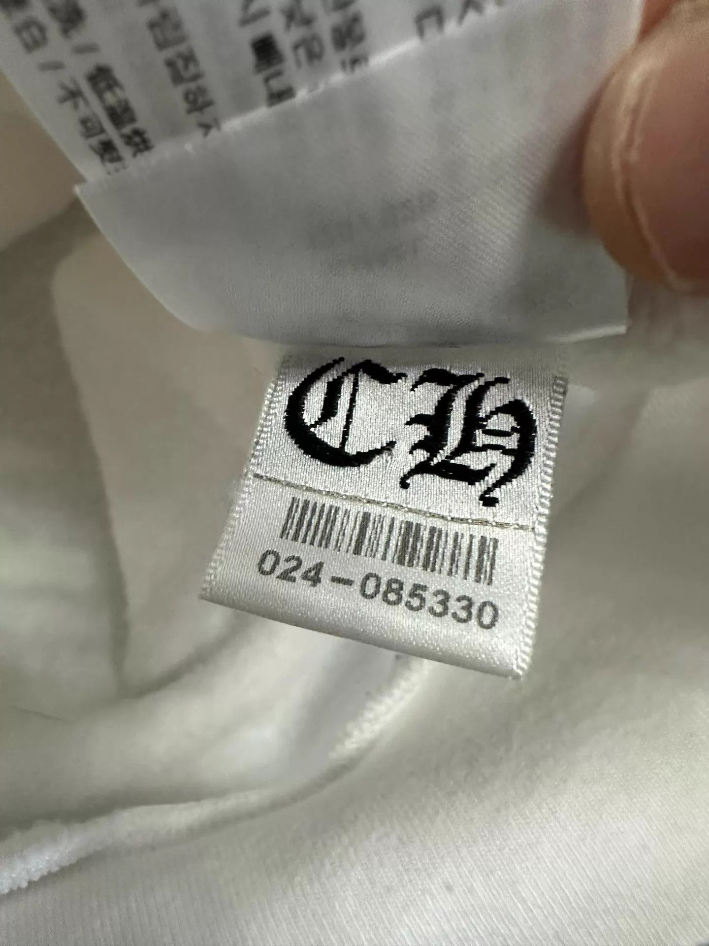 Chrome Hearts Chrome Hearts White Oversize Zip Jacket S Size US S / EU 44-46 / 1 - 8 Thumbnail