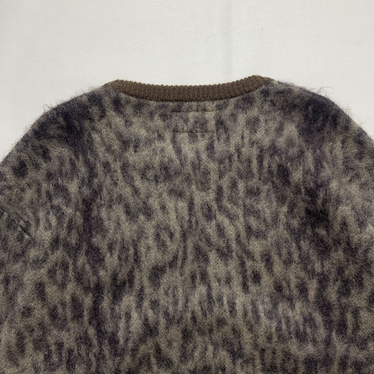 Wacko Maria WACKO MARIA LEOPARD MOHAIR CREWNECK Size US XL / EU 56 / 4 - 5 Thumbnail
