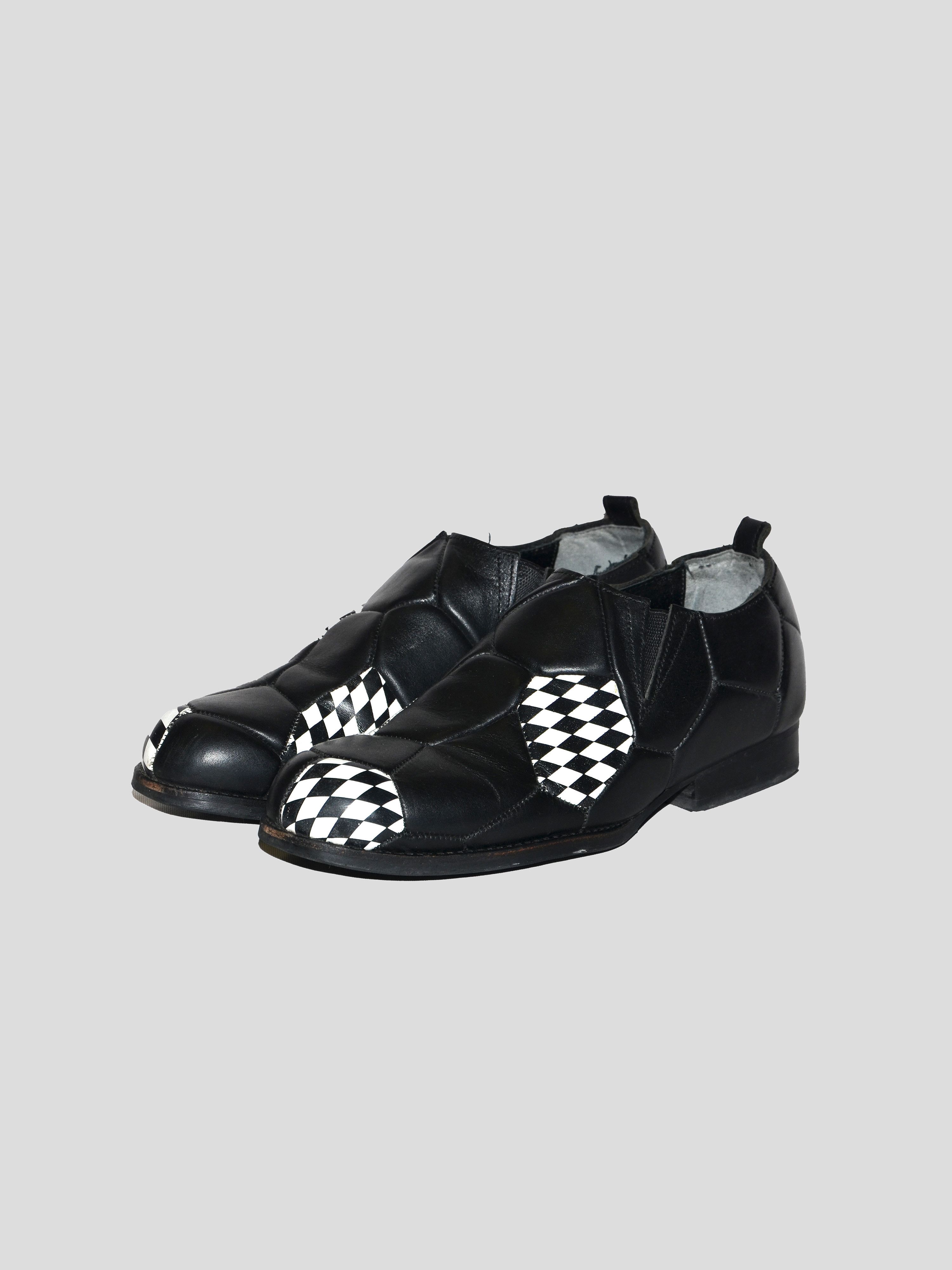 Comme des Garcons SS09 Football Leather Derby Shoes Size US 8 / IT 38 - 1 Thumbnail