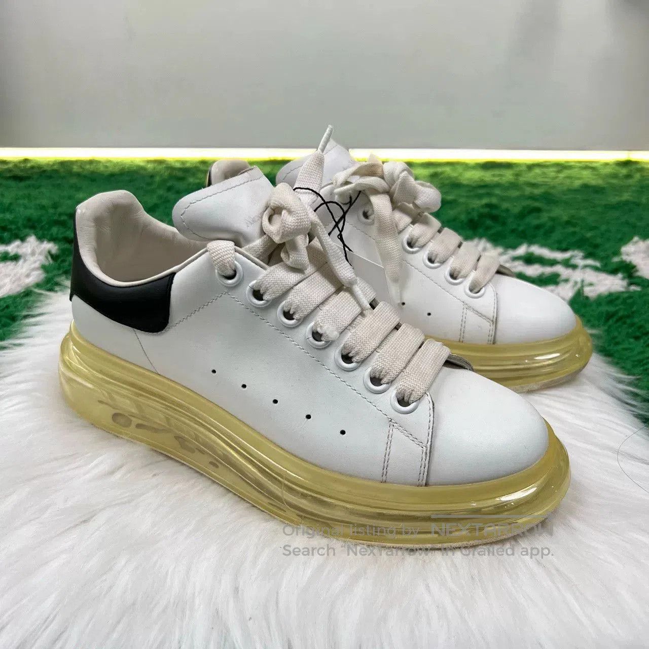 Alexander McQueen Alexander McQueen Black Platform Sneakers. Size US 6 / IT 36 - 4 Thumbnail