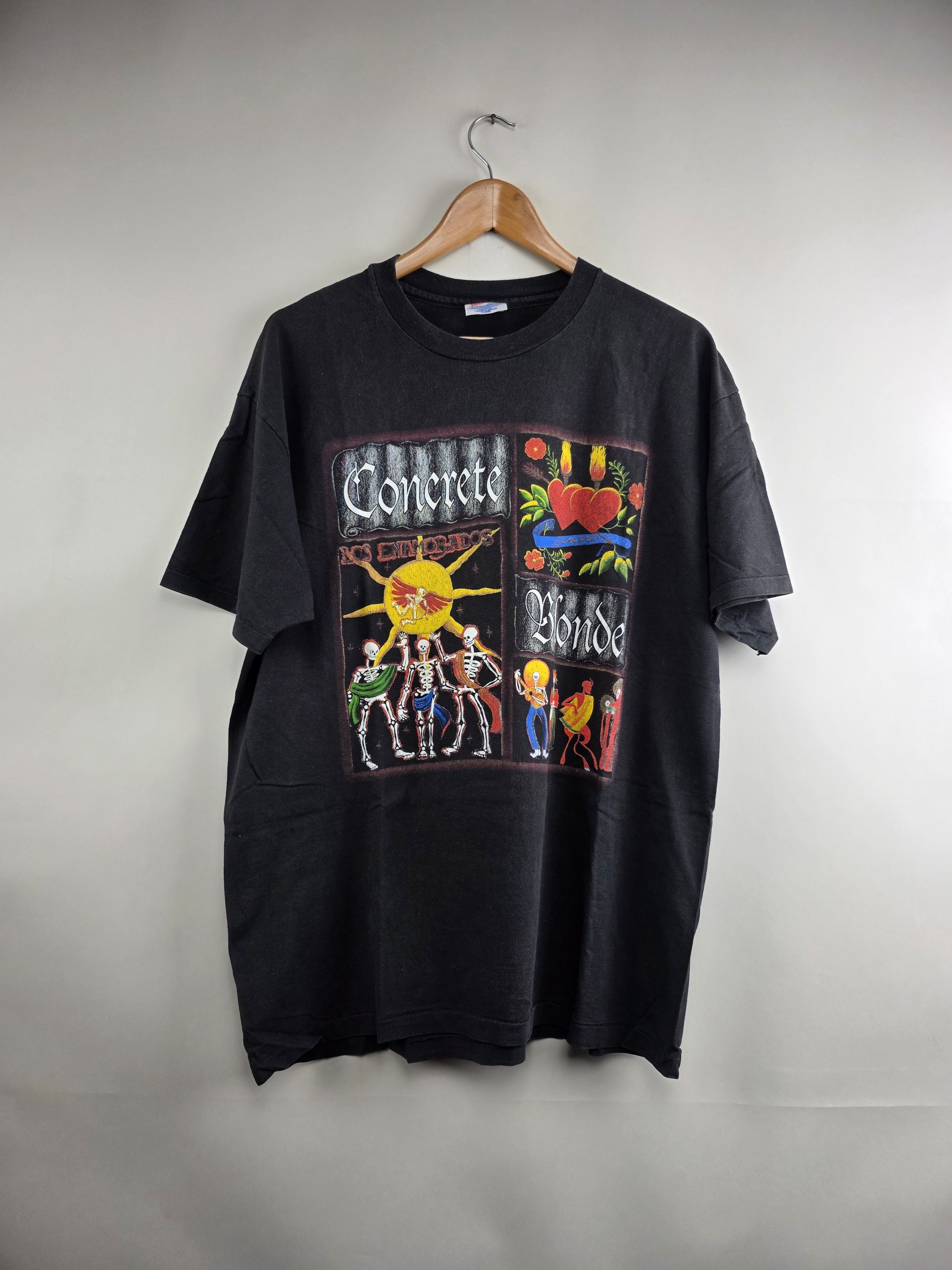 Band Tees × Vintage 90s Concrete Blonde Destino XL 22.5" 29.5" Size US XL / EU 56 / 4 - 9 Thumbnail
