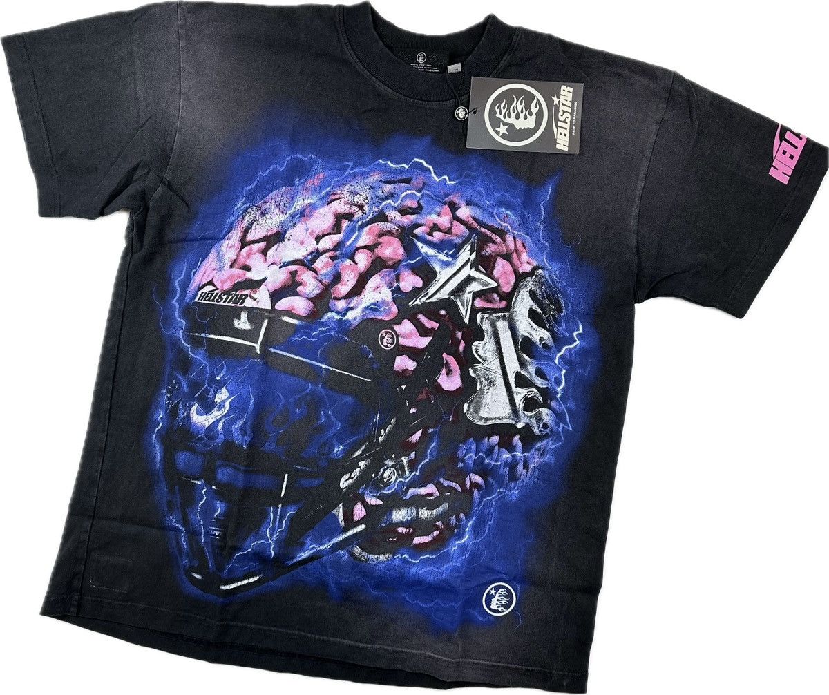 HELLSTAR Hellstar Helmet Short Sleeve T-shirt Size US M / EU 48-50 / 2 - 1 Thumbnail
