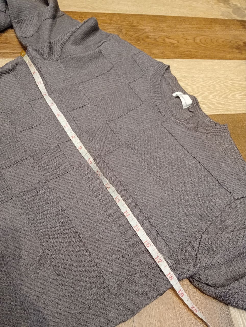 Tornado Mart TORNADO MART JAPAN PATCHWORK CREWNECK KNIT TOP SWEATER Size US L / EU 52-54 / 3 - 11 Thumbnail