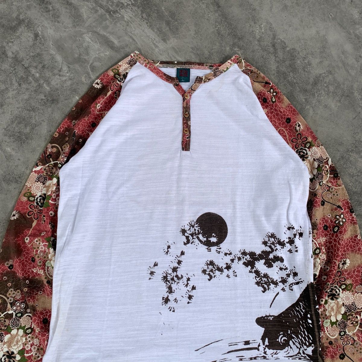 Karakuri Tamashii Bullet Noise Japan Traditional Art Longsleeve Tshirt Size US L / EU 52-54 / 3 - 2 Thumbnail
