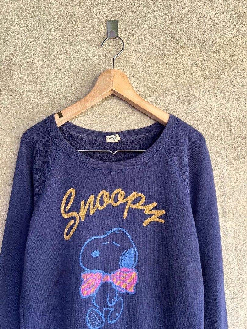 Peanuts Uniqlo X Snoopy Cartoon Women Sweatshirt Size M / US 6-8 / IT 42-44 - 3 Thumbnail