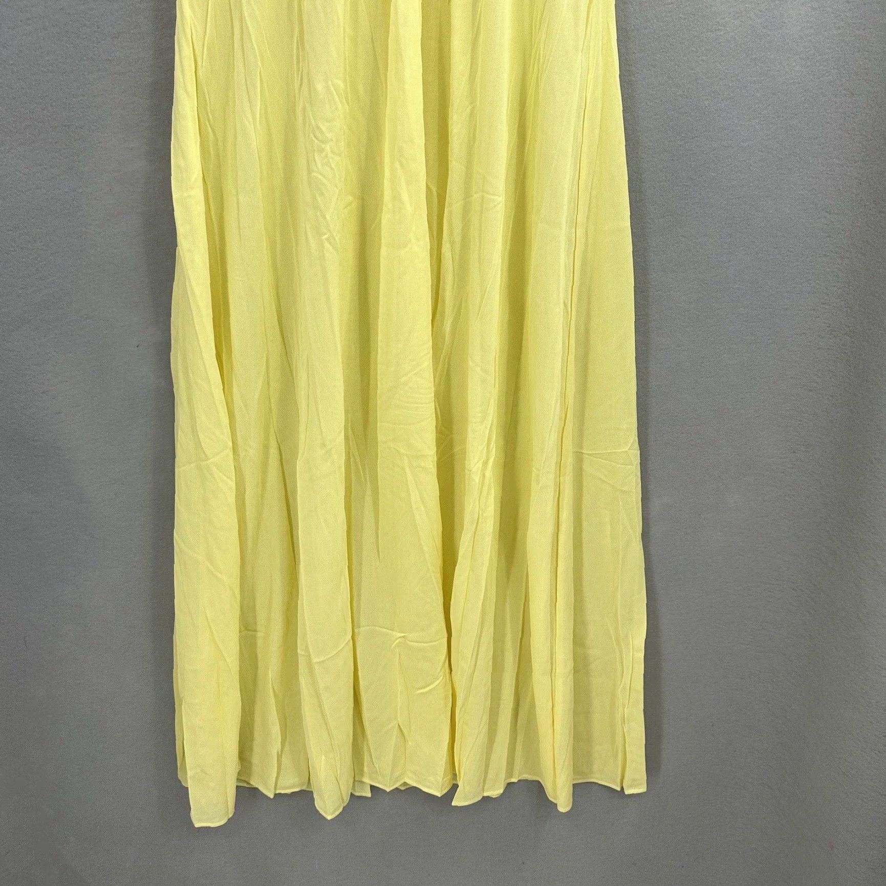 Vintage VINTAGE Miss Elaine Nightgown Women Large Nylon Yellow 1960s Glamour Sleepwear US Size L Women's Size ONE SIZE - 5 Thumbnail