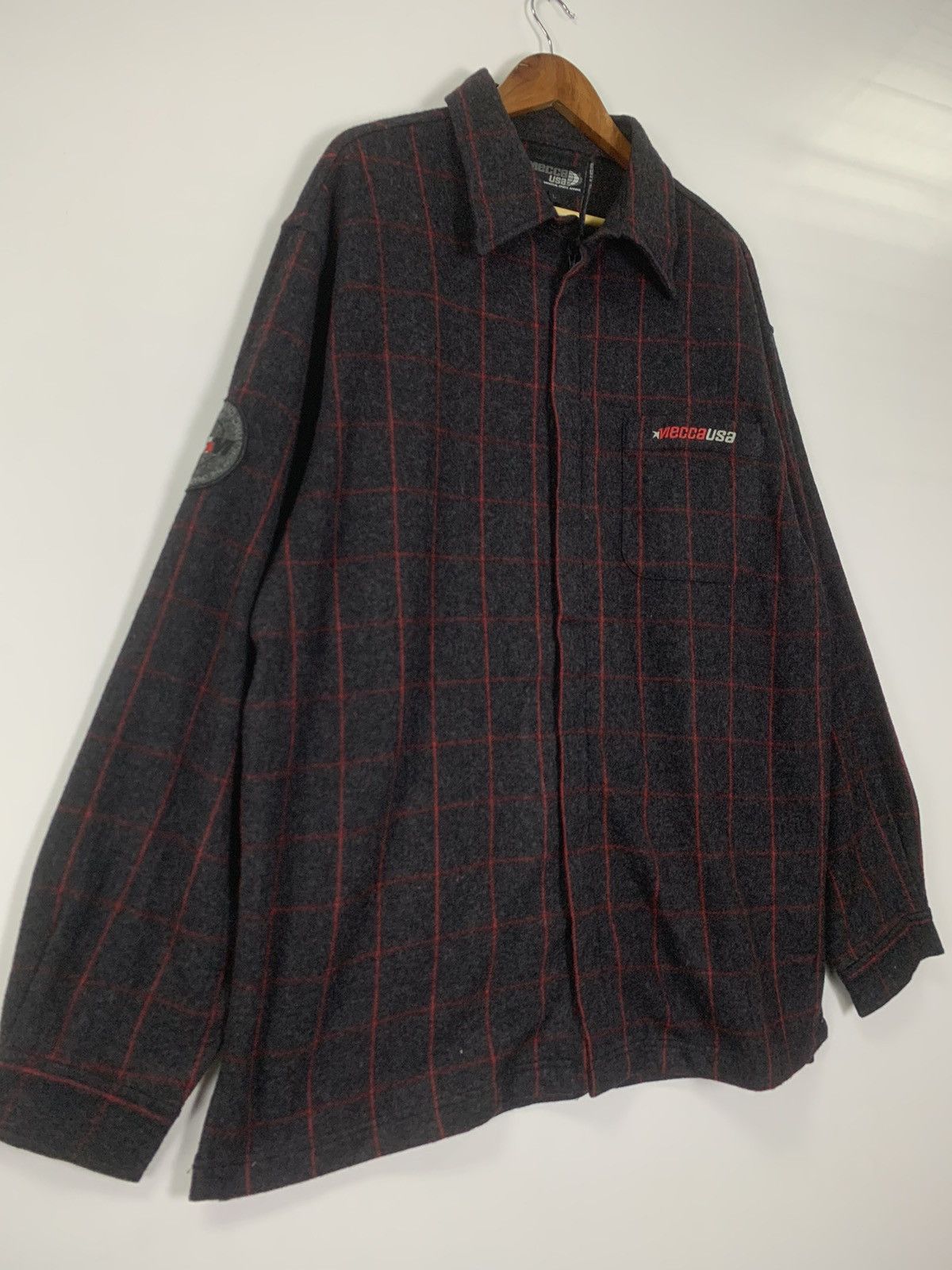 Japanese Brand × Vintage Vintage Mecca USA Wool Jacket Size US L / EU 52-54 / 3 - 5 Thumbnail