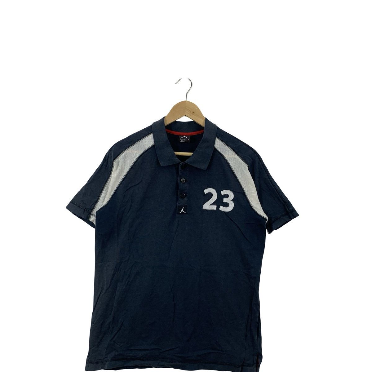 Nike Vintage Nike Air Jordan Polo Shirt Number 23 Embroidered Size US M / EU 48-50 / 2 - 5 Thumbnail